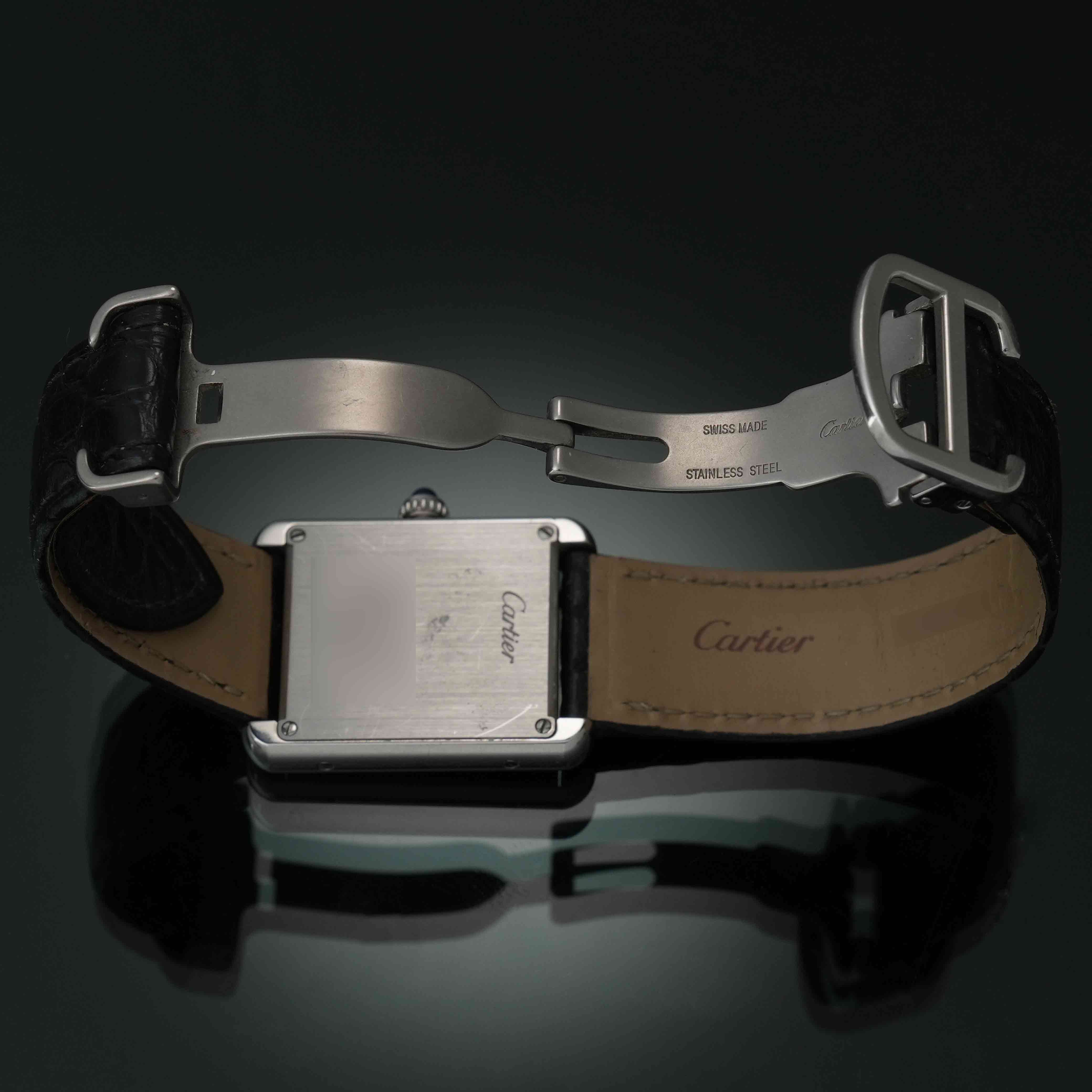 CARTIER(USED)까르띠에 탱크솔로 스몰 워치