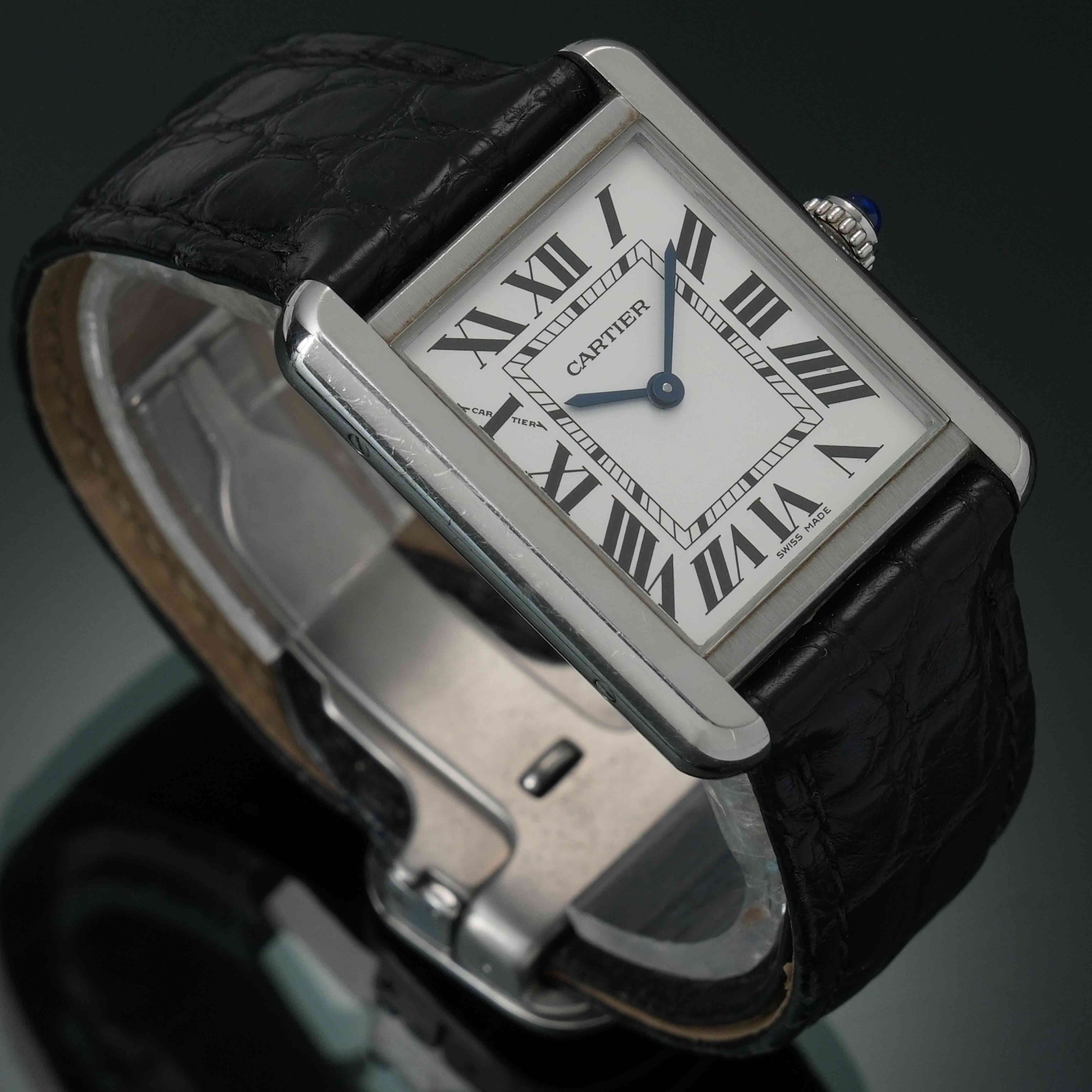 CARTIER(USED)까르띠에 탱크솔로 스몰 워치