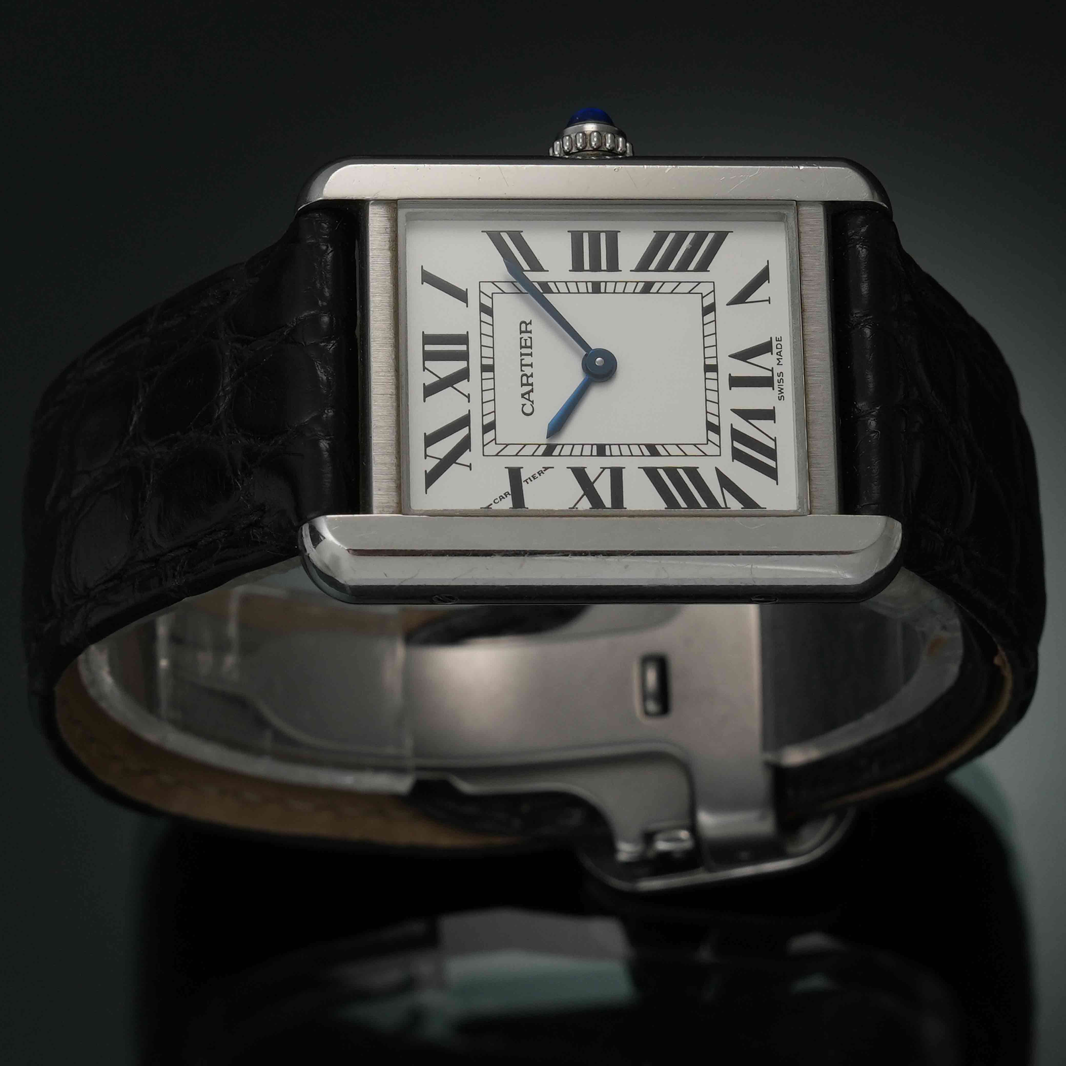 CARTIER(USED)까르띠에 탱크솔로 스몰 워치
