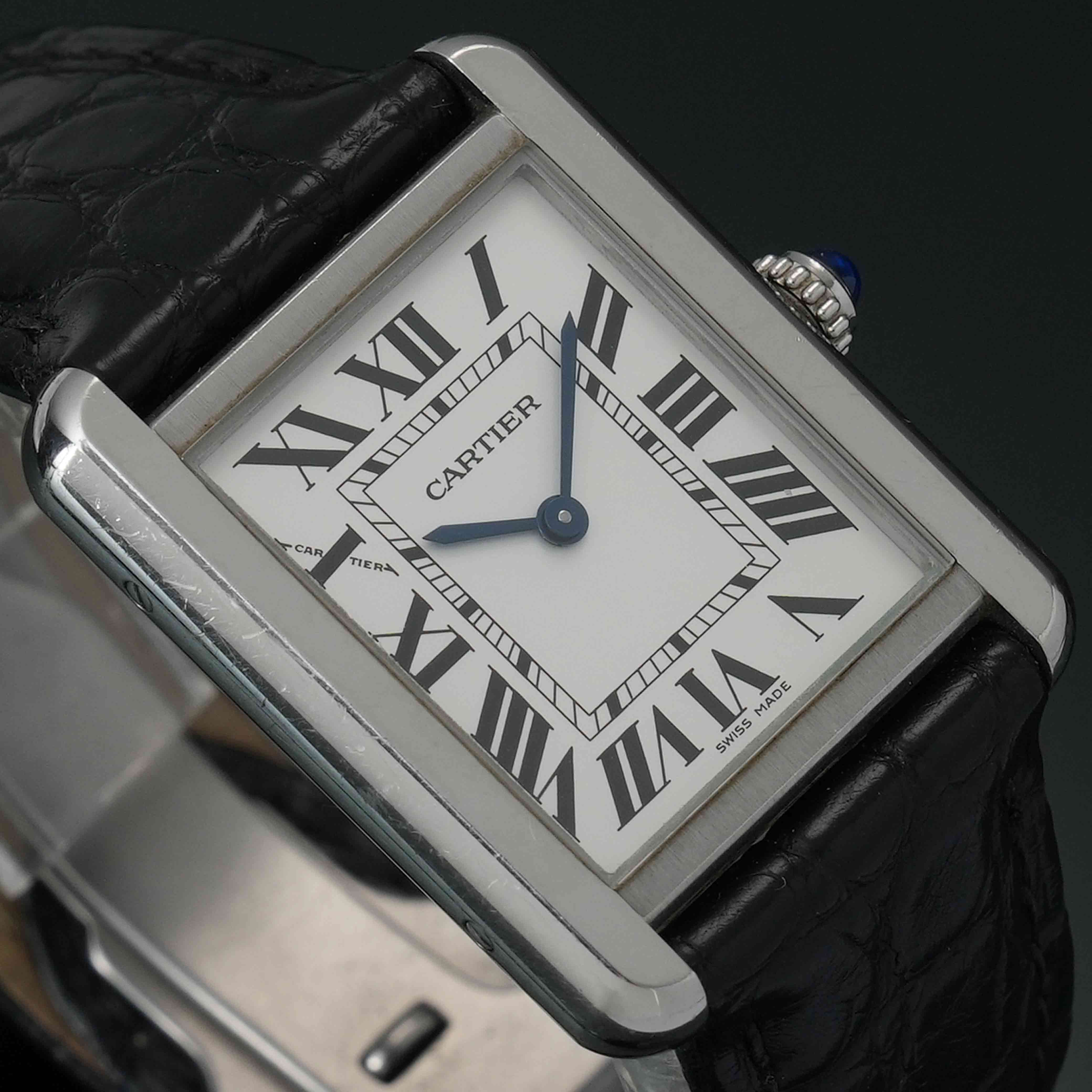 CARTIER(USED)까르띠에 탱크솔로 스몰 워치