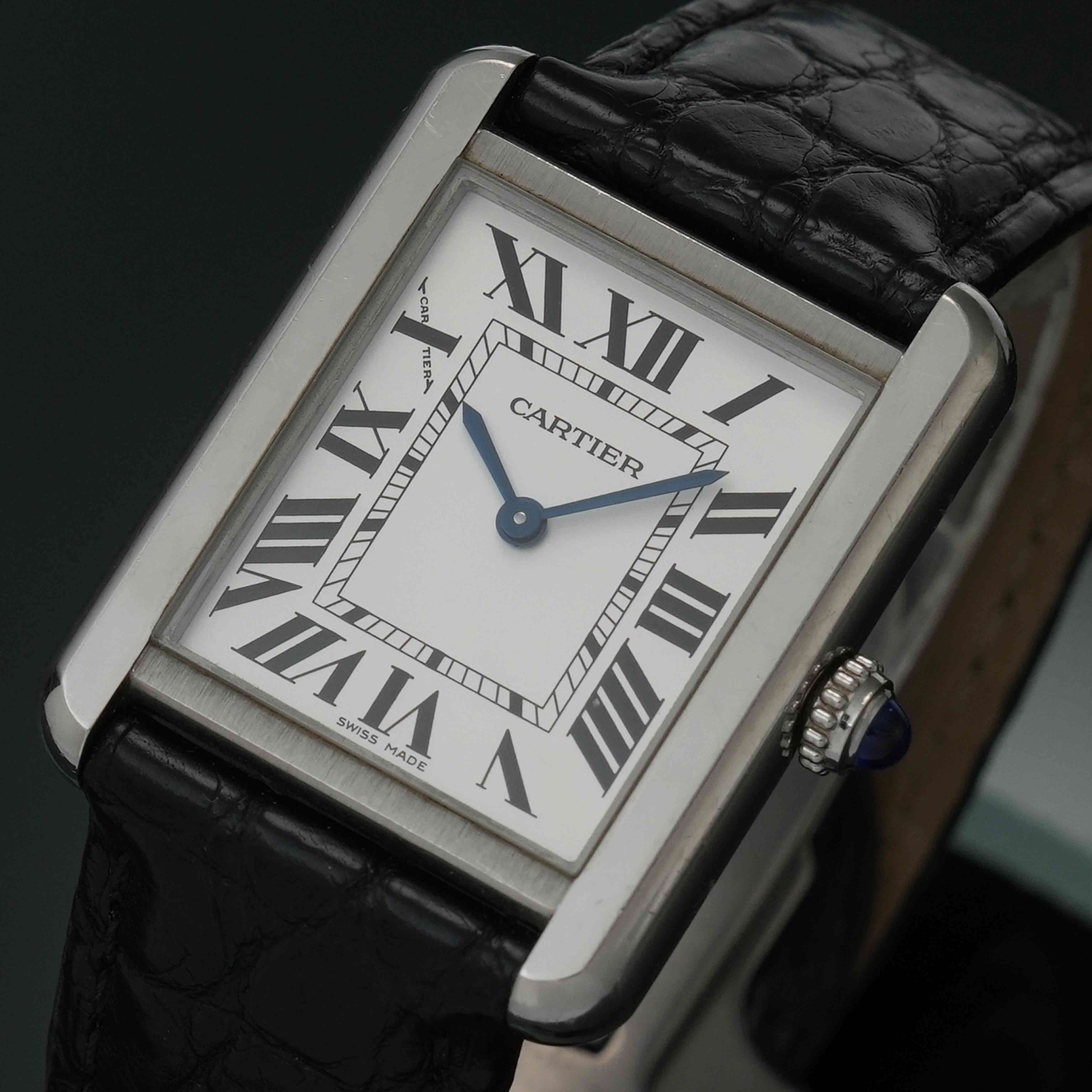 CARTIER(USED)까르띠에 탱크솔로 스몰 워치