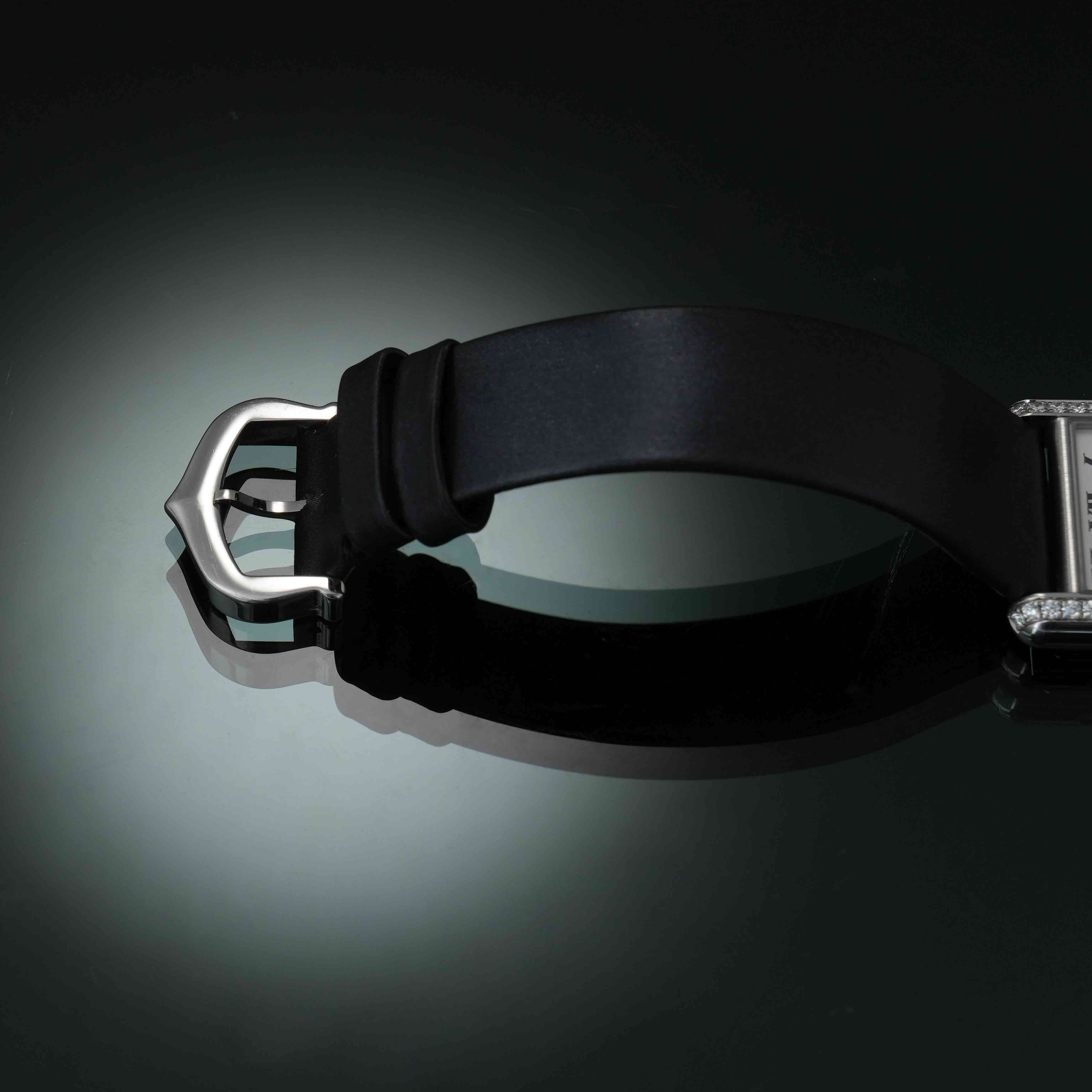 CARTIER(USED)까르띠에 탱크 머스트 스몰 다이아베젤 W4TA0016