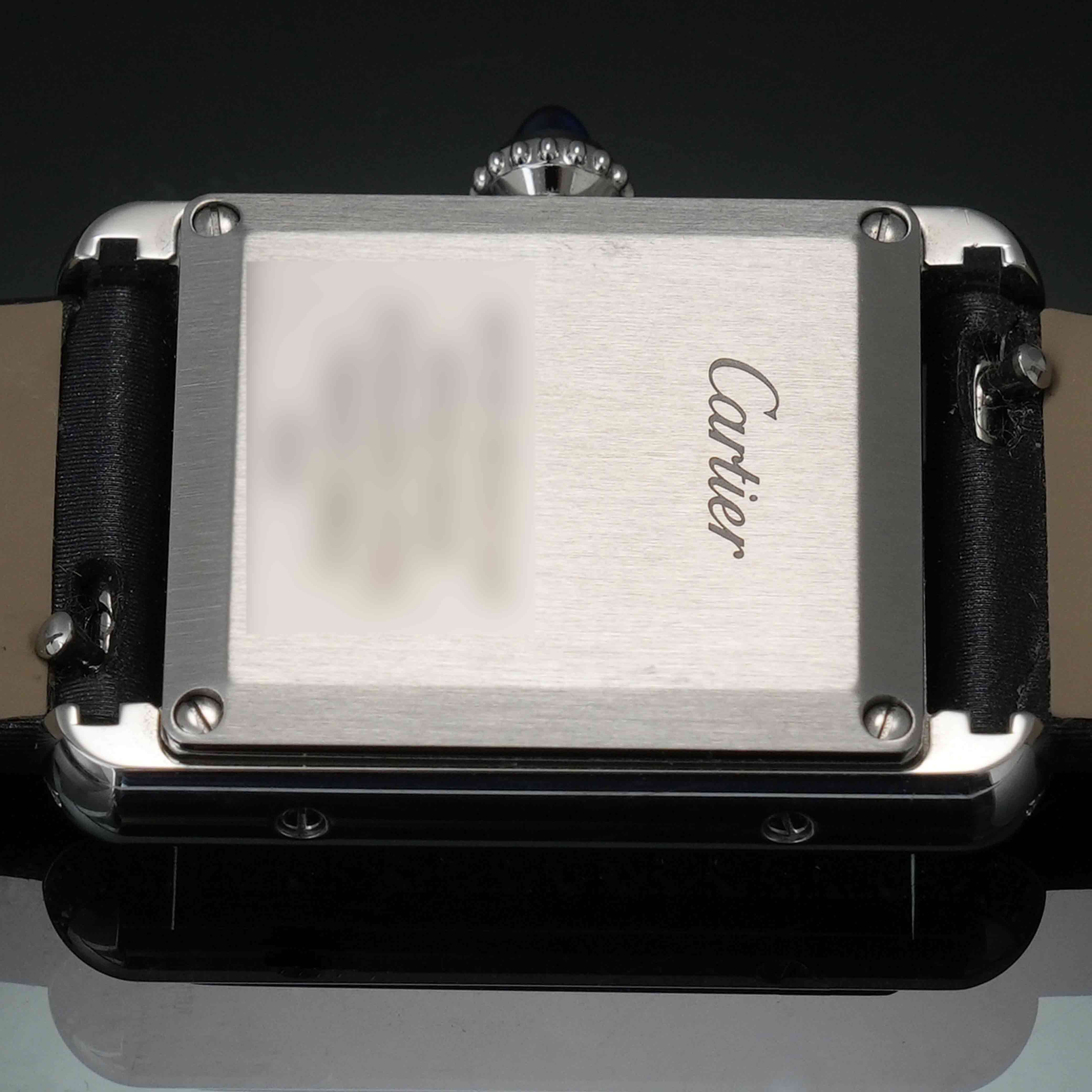 CARTIER(USED)까르띠에 탱크 머스트 스몰 다이아베젤 W4TA0016