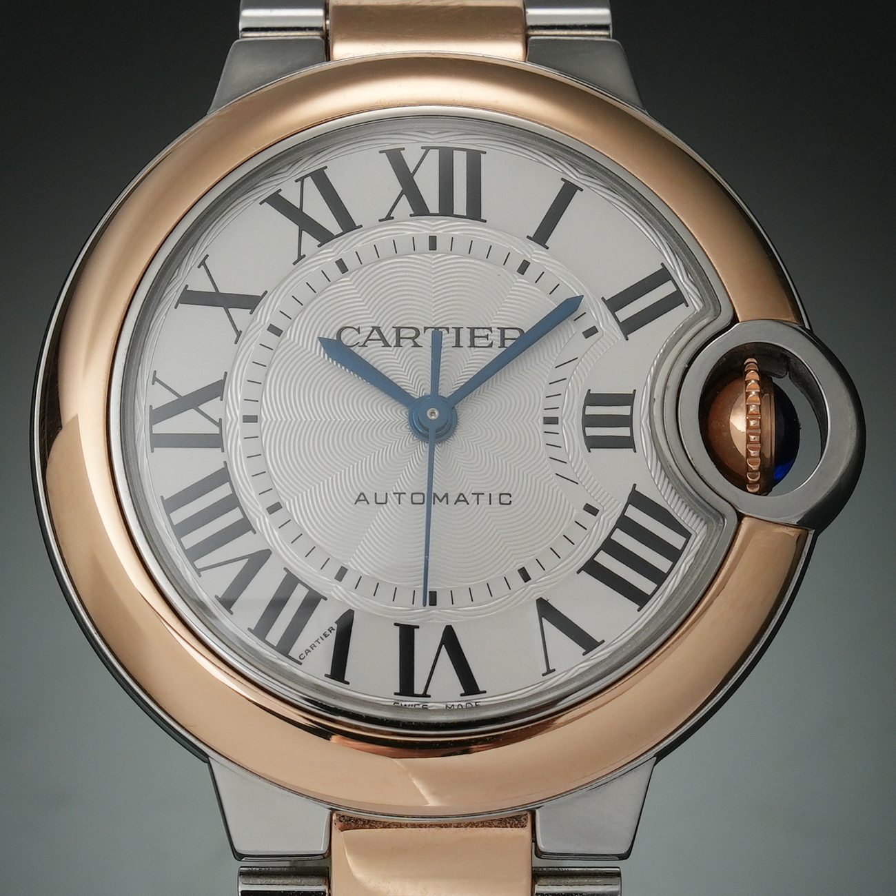 CARTIER(USED)까르띠에 발롱 블루 33MM W2BB0032