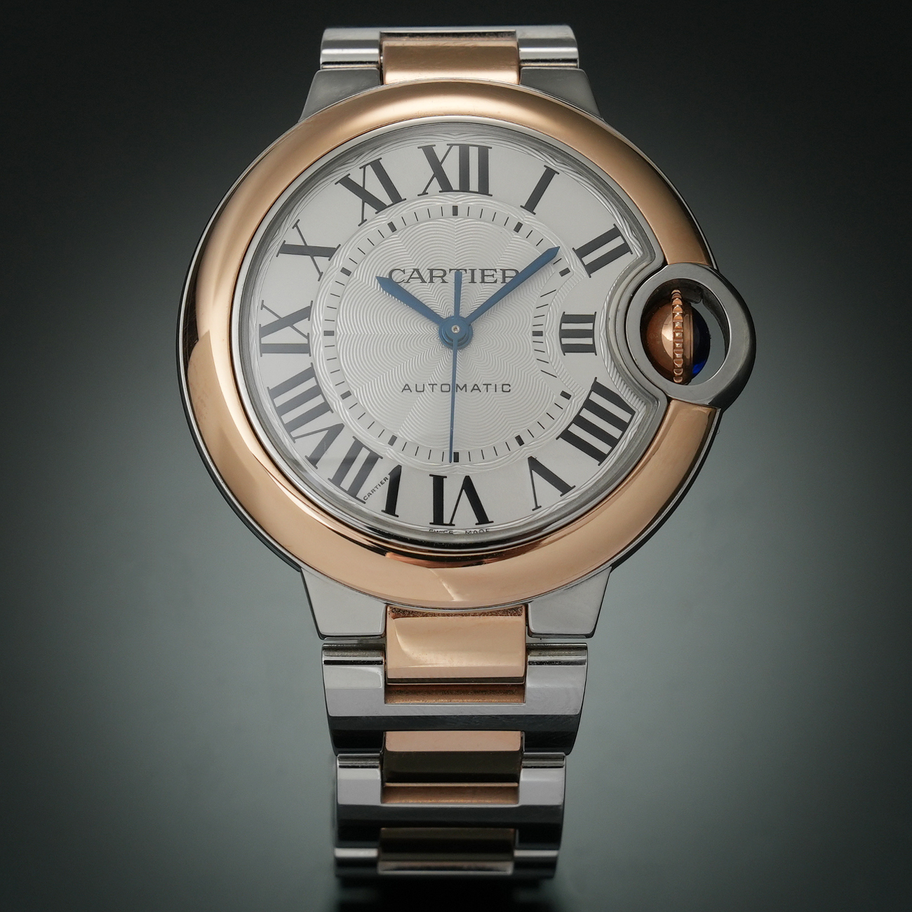 CARTIER(USED)까르띠에 발롱 블루 33MM W2BB0032