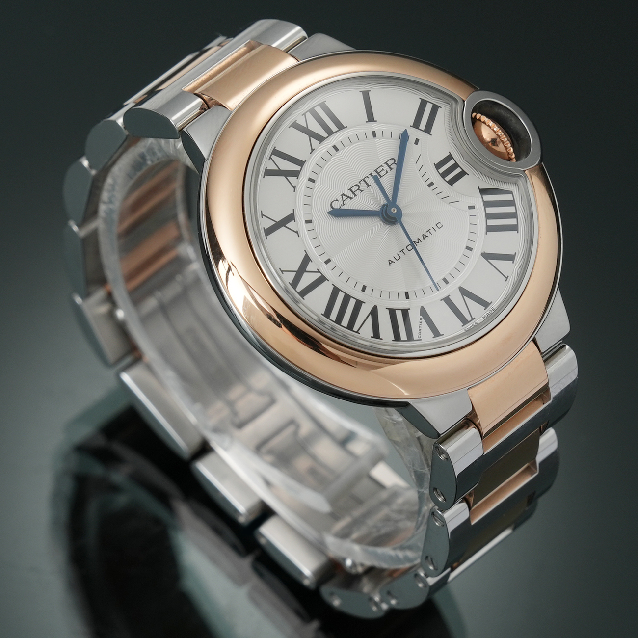 CARTIER(USED)까르띠에 발롱 블루 33MM W2BB0032