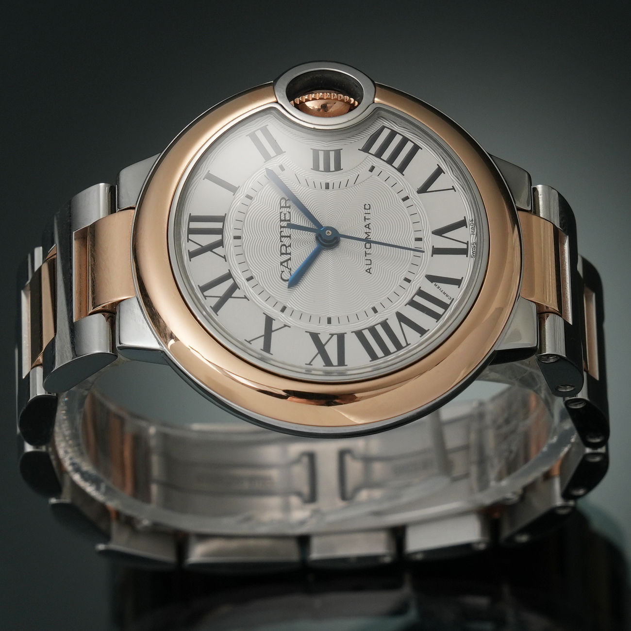 CARTIER(USED)까르띠에 발롱 블루 33MM W2BB0032