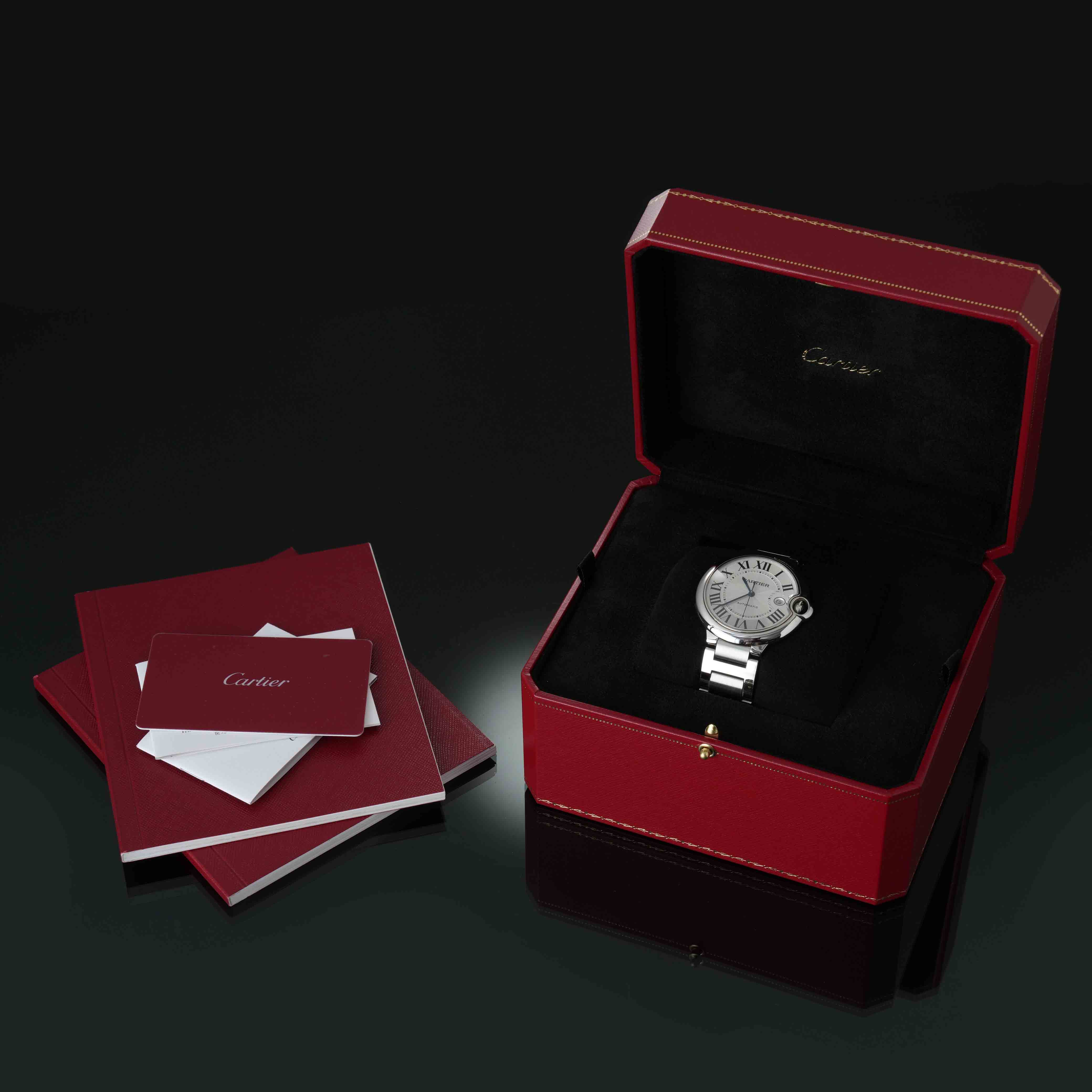 CARTIER(USED)까르띠에 발롱블루 42 W69012Z4