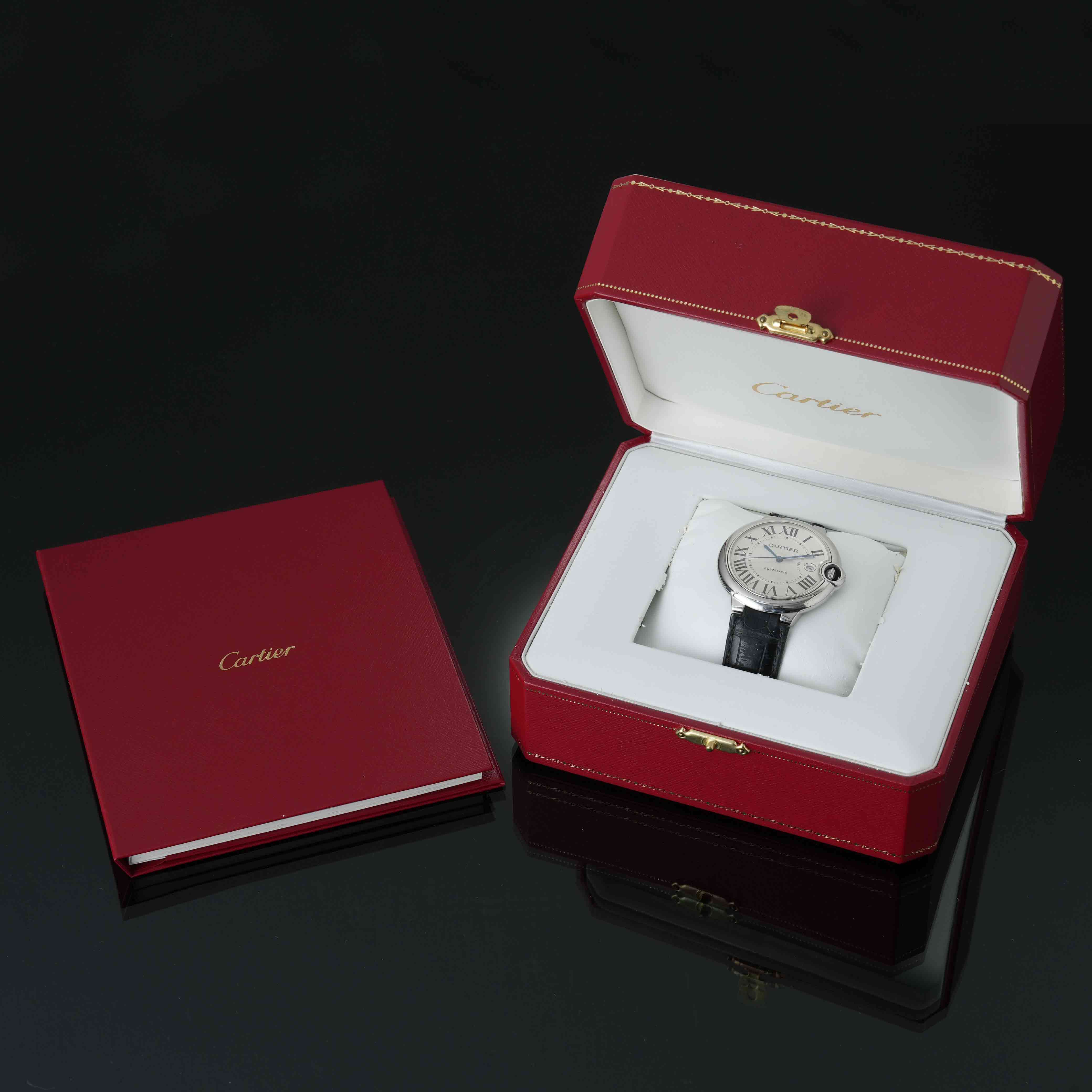CARTIER(USED)까르띠에 발롱블루 42 W69012Z4