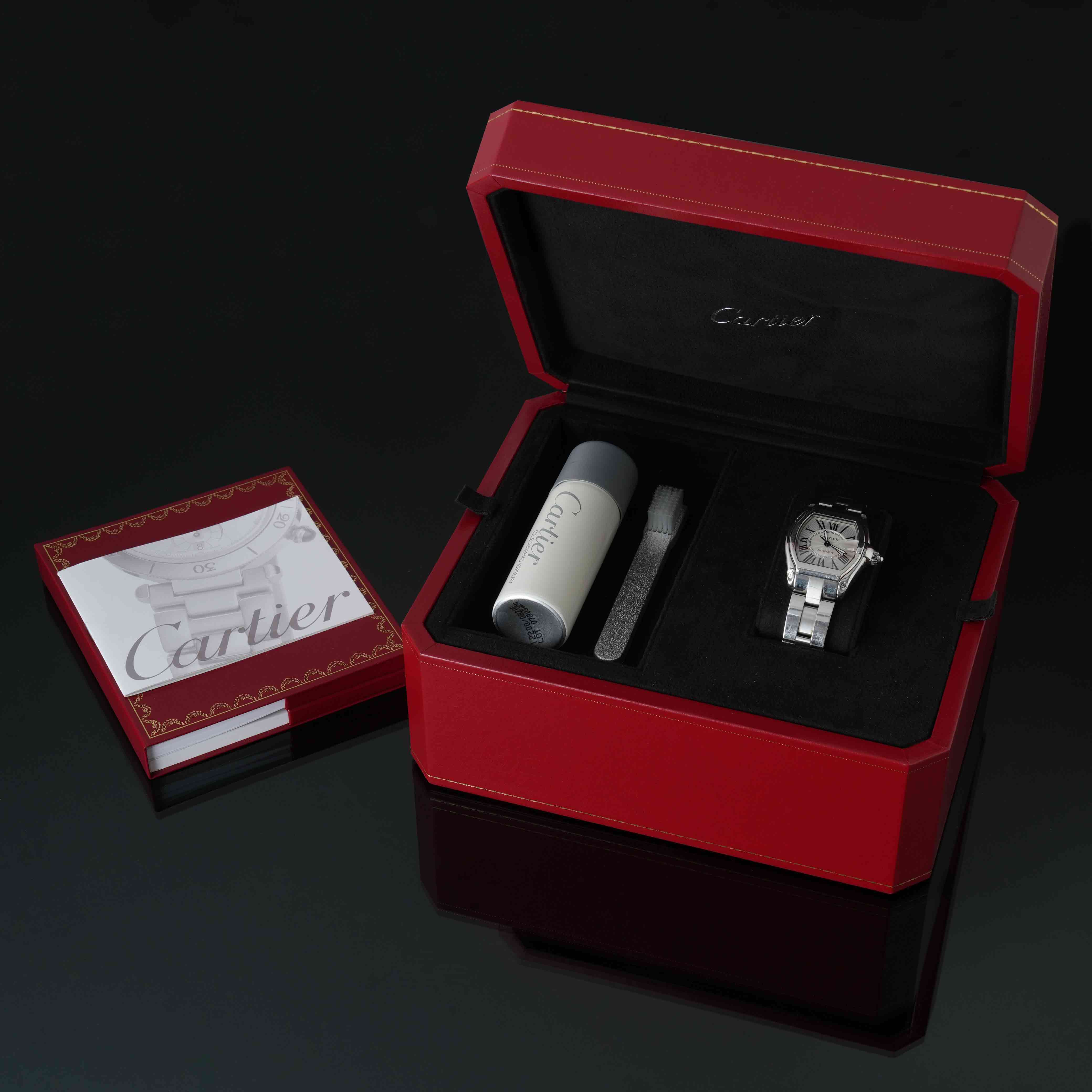 CARTIER(USED)까르띠에 로드스터 스틸 라지