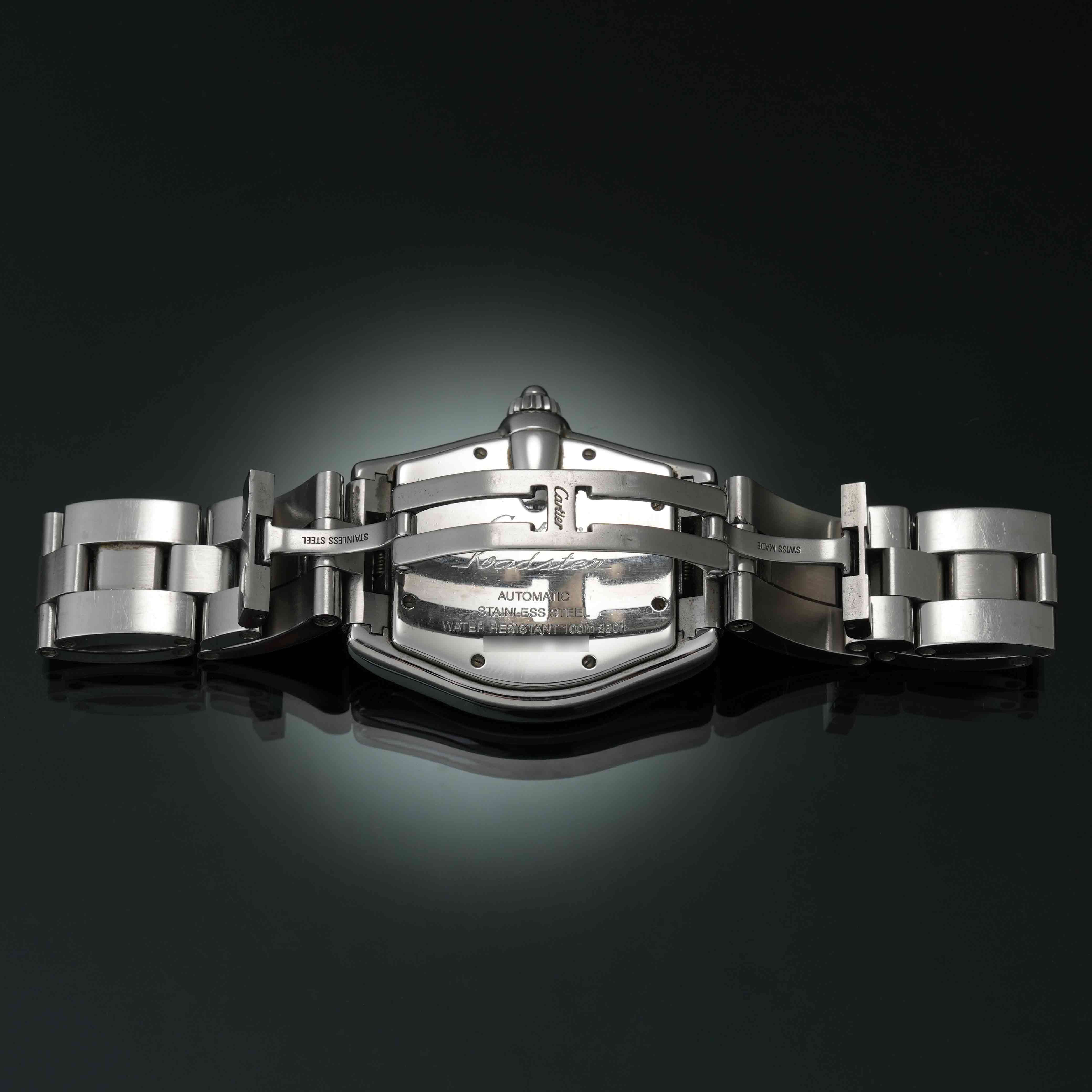 CARTIER(USED)까르띠에 로드스터 스틸 라지