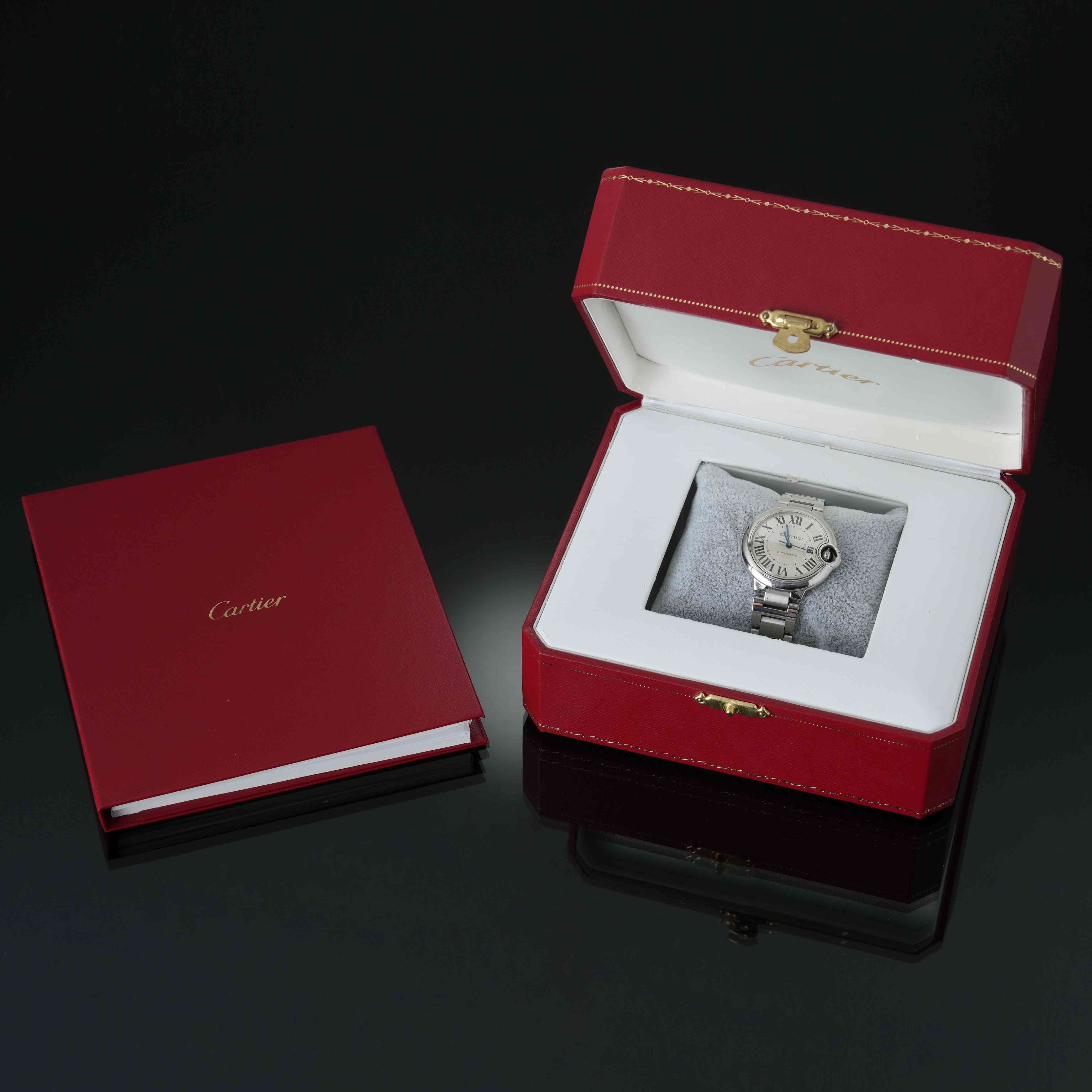CARTIER(USED)까르띠에 발롱블루 33 스틸 오토