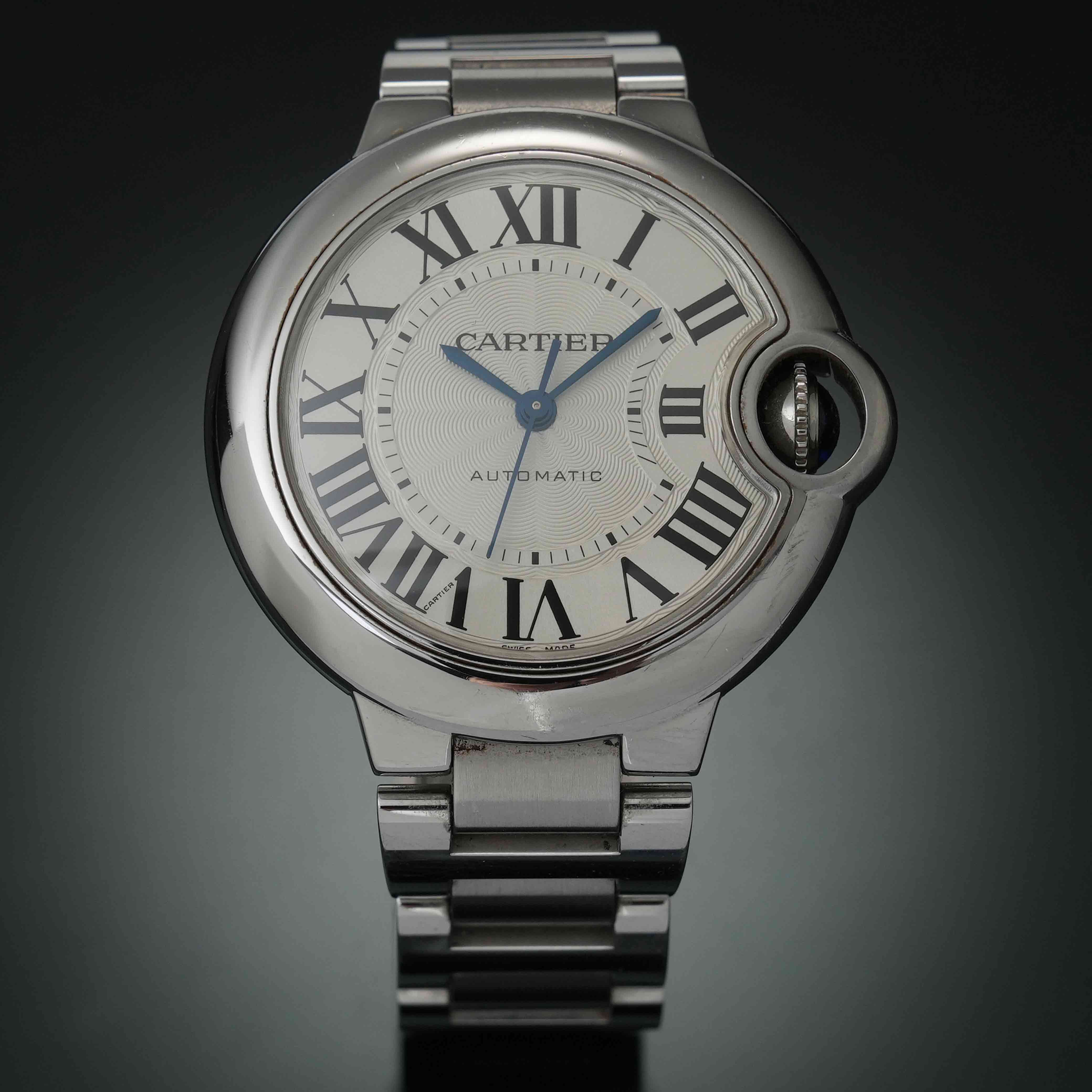 CARTIER(USED)까르띠에 발롱블루 33 스틸 오토