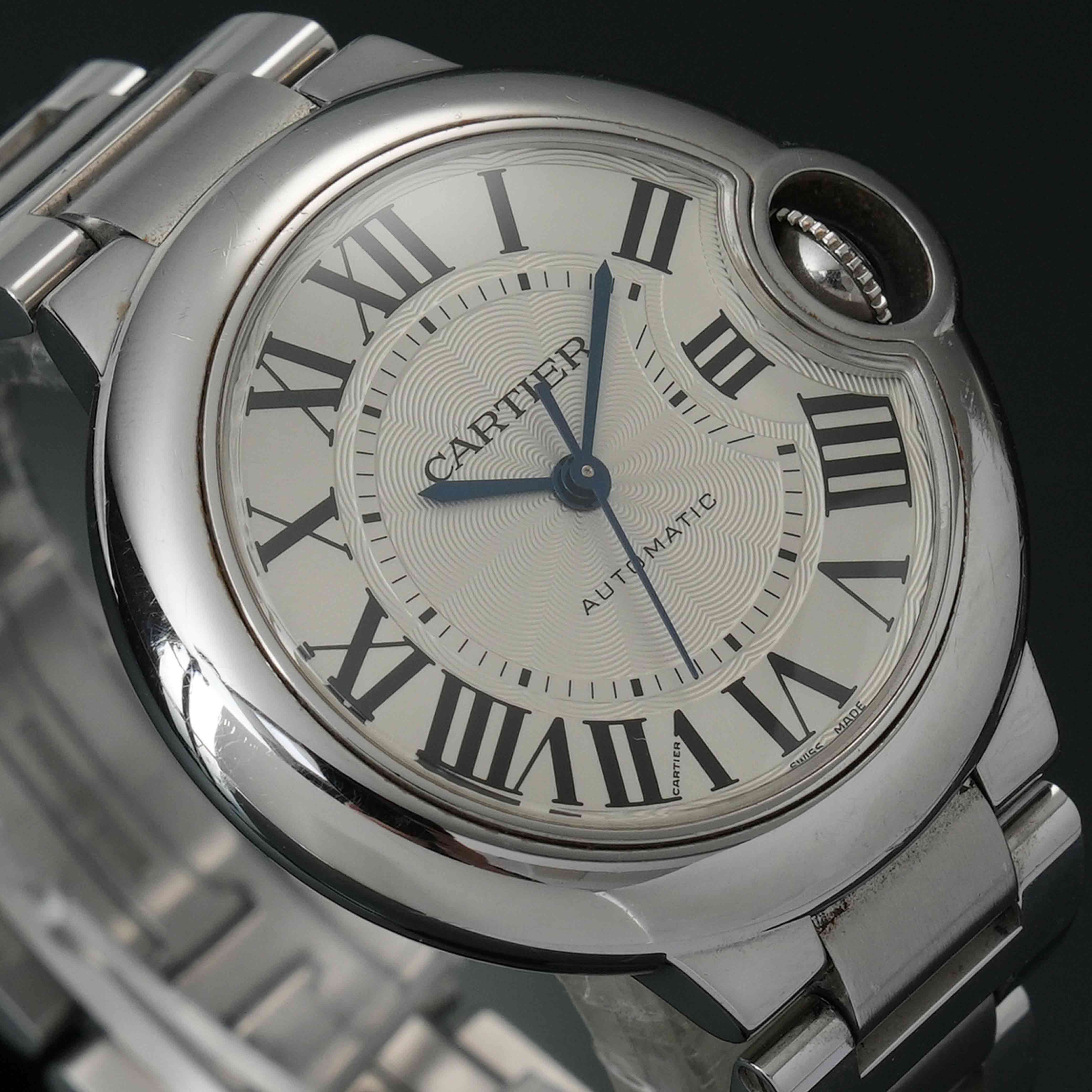 CARTIER(USED)까르띠에 발롱블루 33 스틸 오토