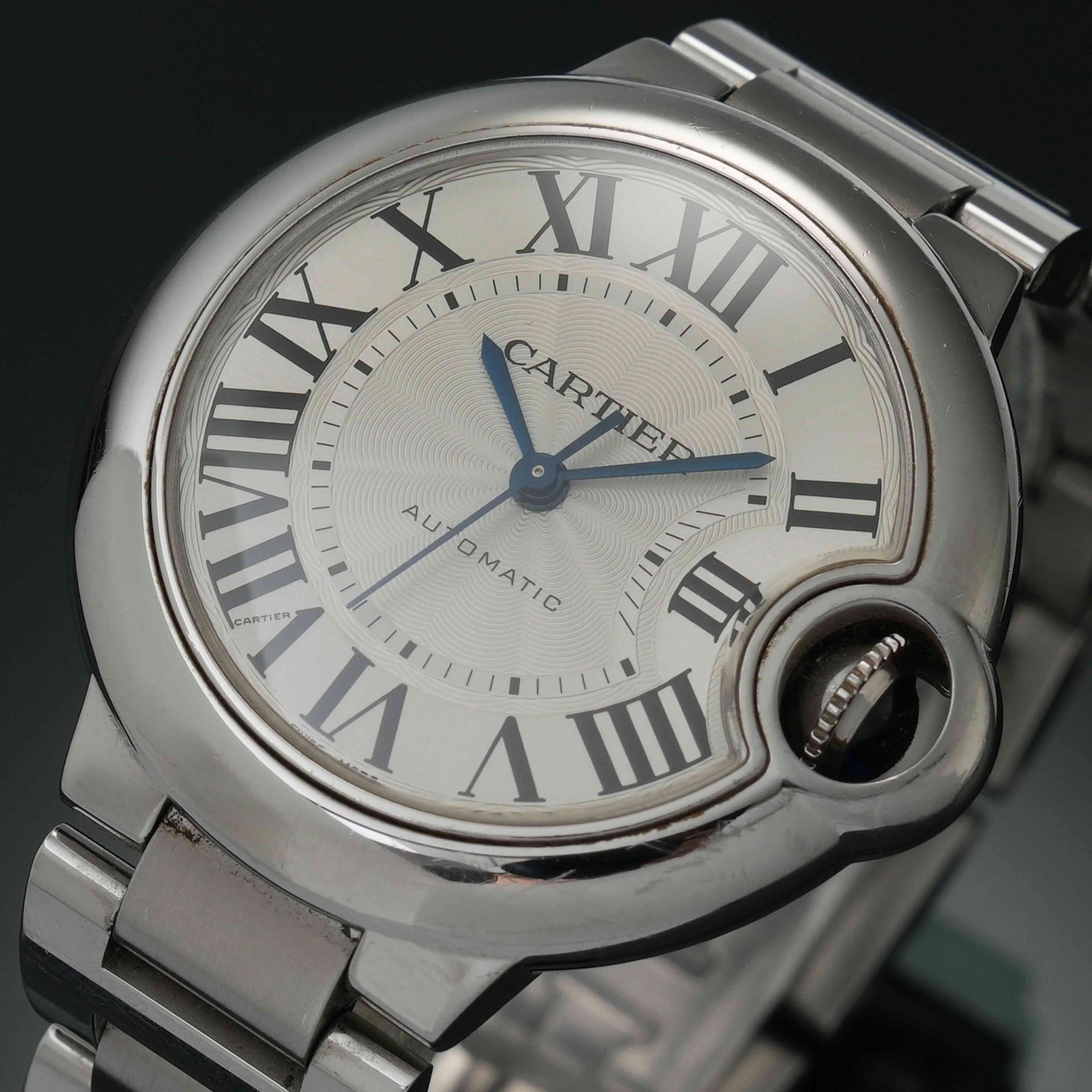 CARTIER(USED)까르띠에 발롱블루 33 스틸 오토