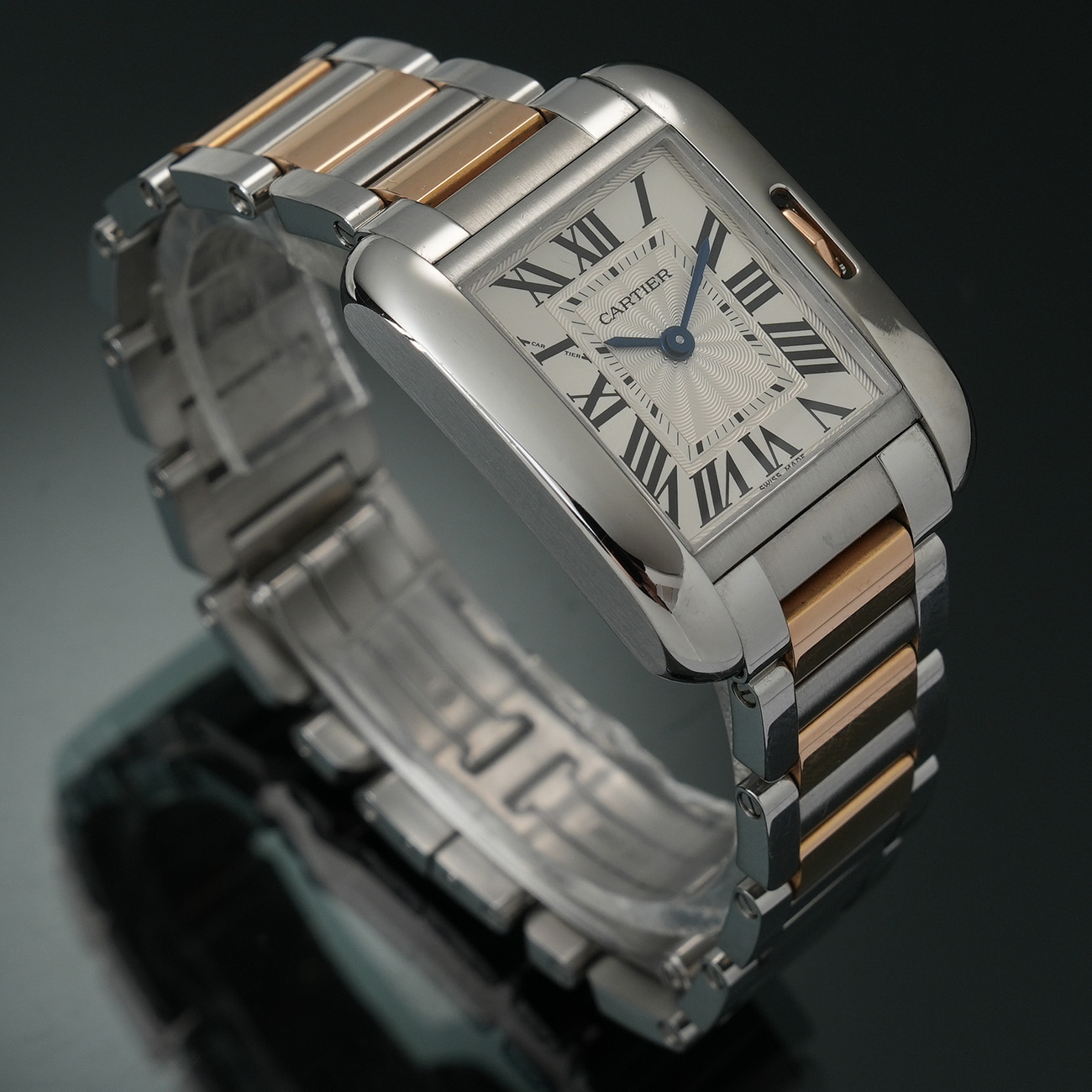 CARTIER(USED)까르띠에 탱크 앙글레즈 W5310019