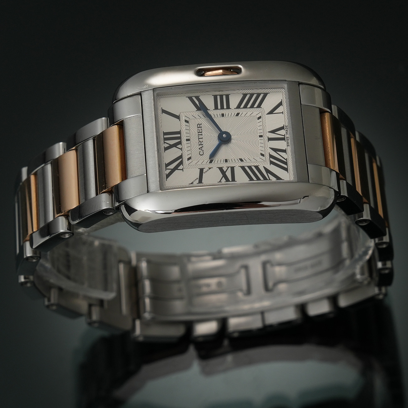 CARTIER(USED)까르띠에 탱크 앙글레즈 W5310019