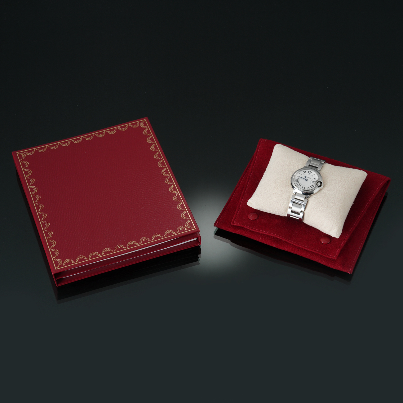 CARTIER(USED)까르띠에 발롱블루 28 스틸