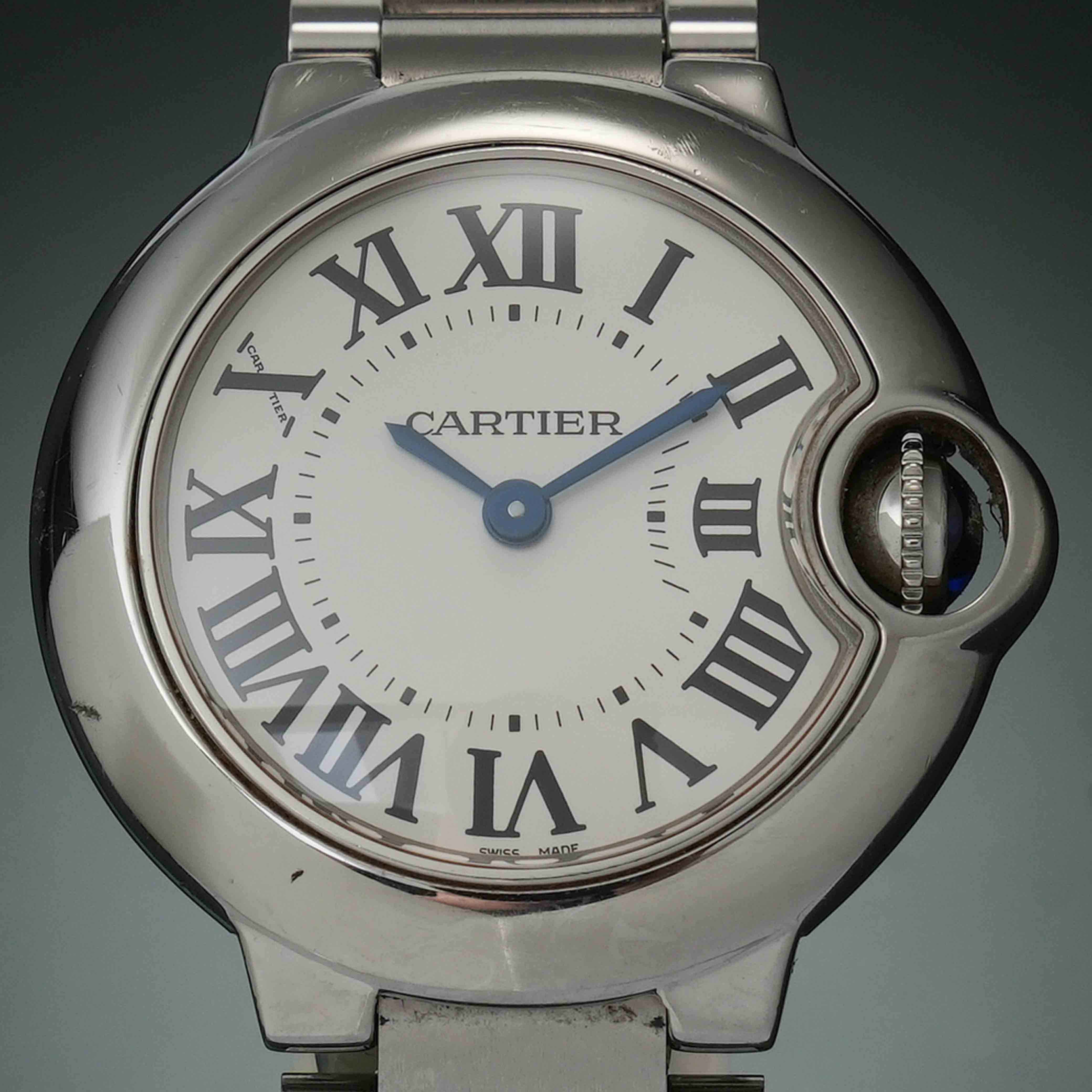 CARTIER(USED)까르띠에 발롱블루 28 스틸