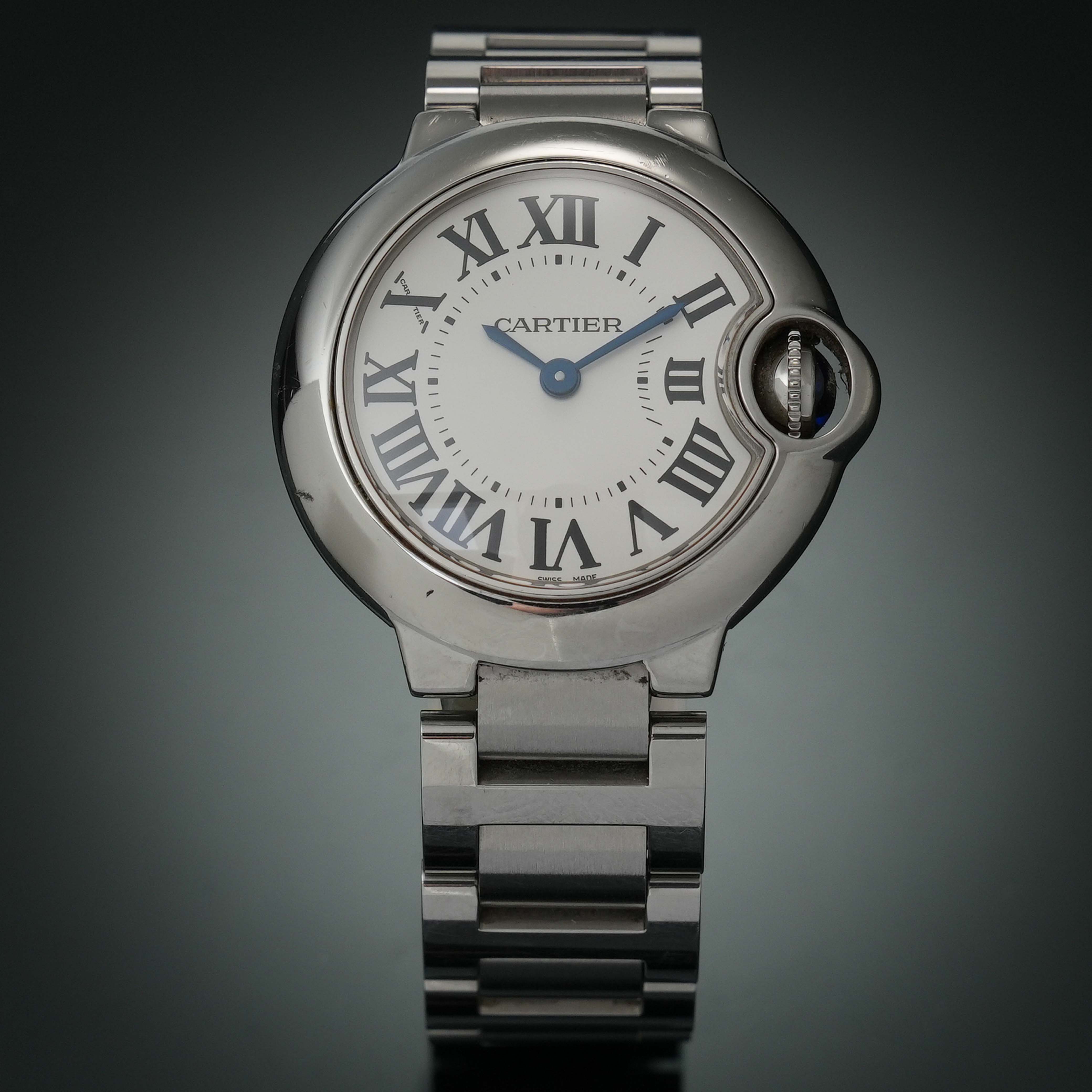 CARTIER(USED)까르띠에 발롱블루 28 스틸