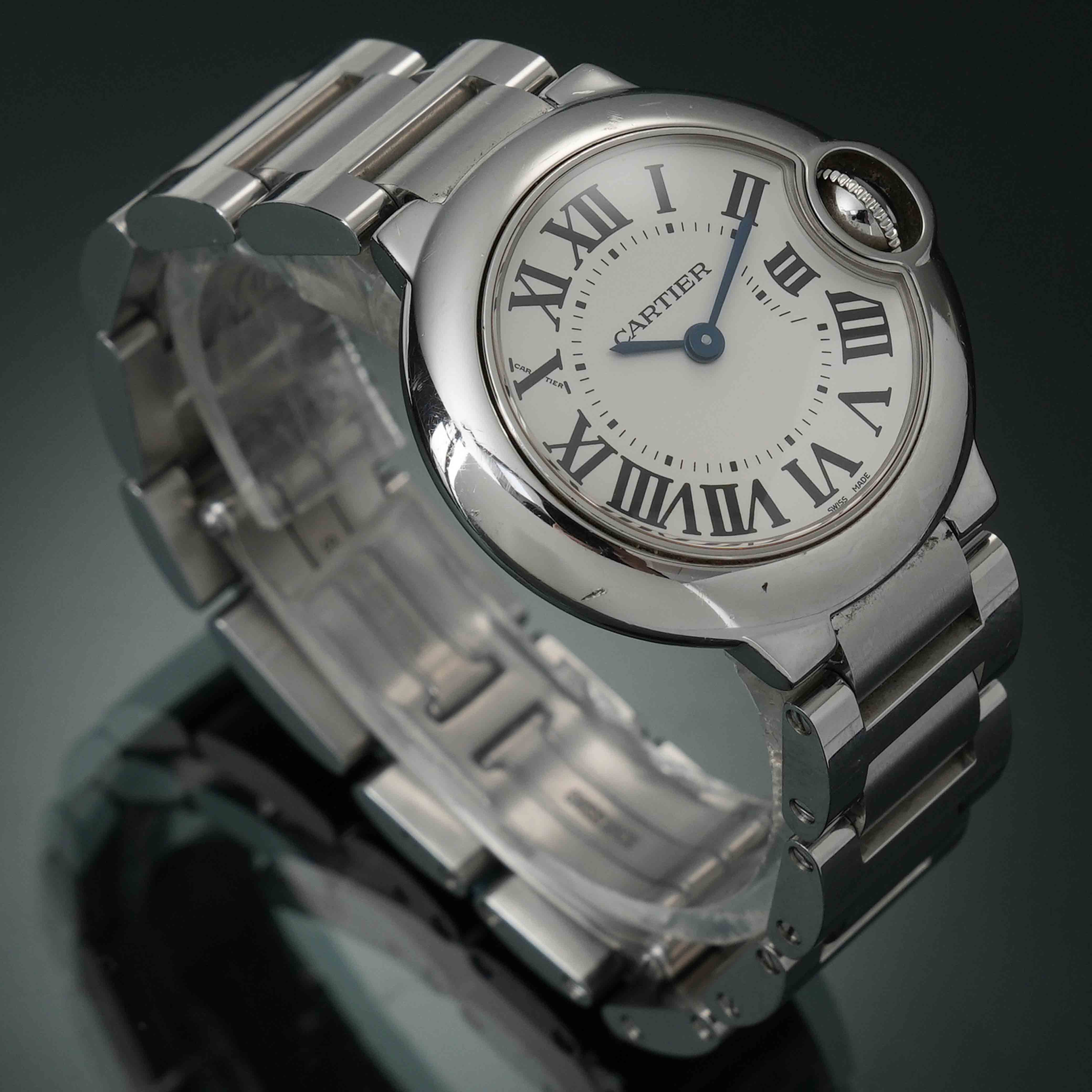 CARTIER(USED)까르띠에 발롱블루 28 스틸
