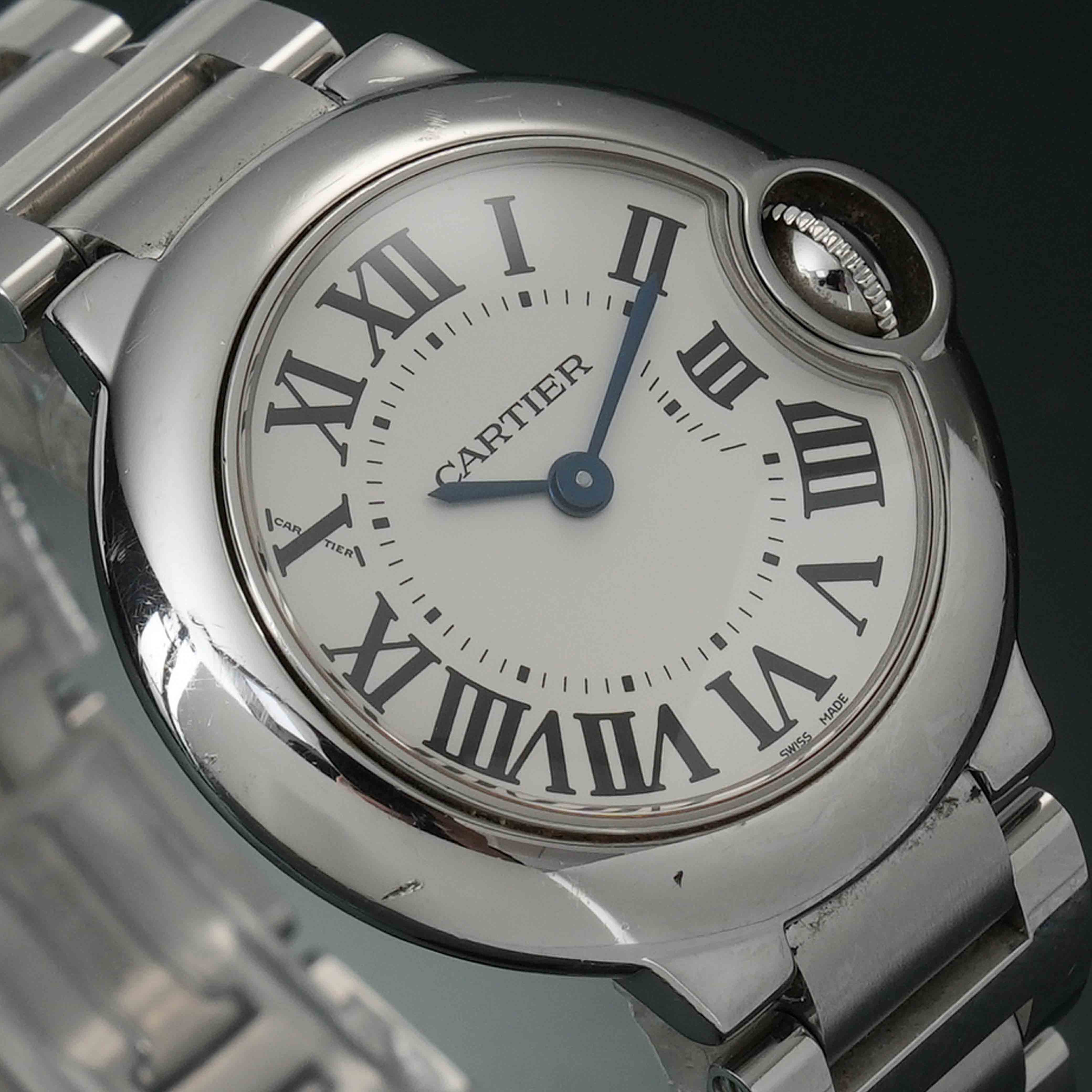 CARTIER(USED)까르띠에 발롱블루 28 스틸