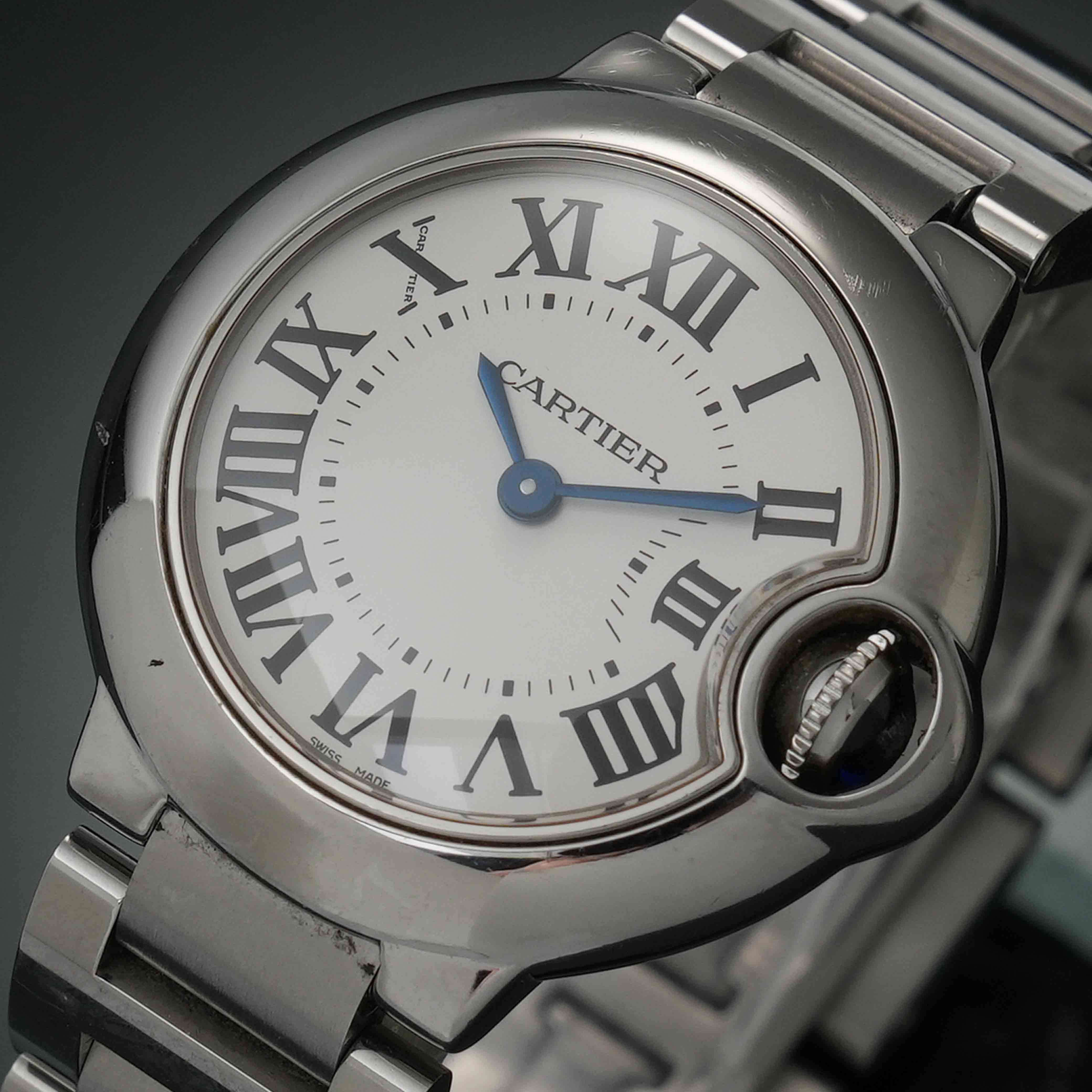 CARTIER(USED)까르띠에 발롱블루 28 스틸