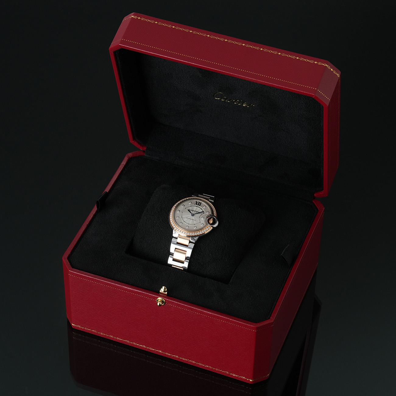 CARTIER(USED)까르띠에 발롱블루 33 W3BB0023
