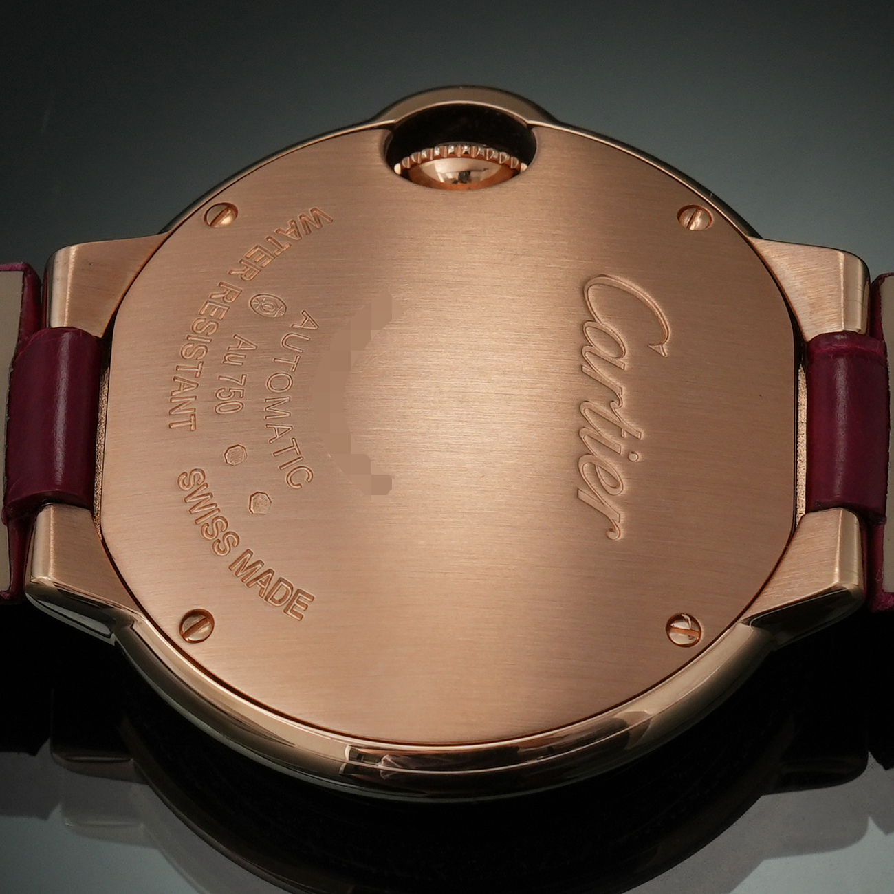 CARTIER(USED)까르띠에 발롱 블루 다이아베젤 WJBB0033