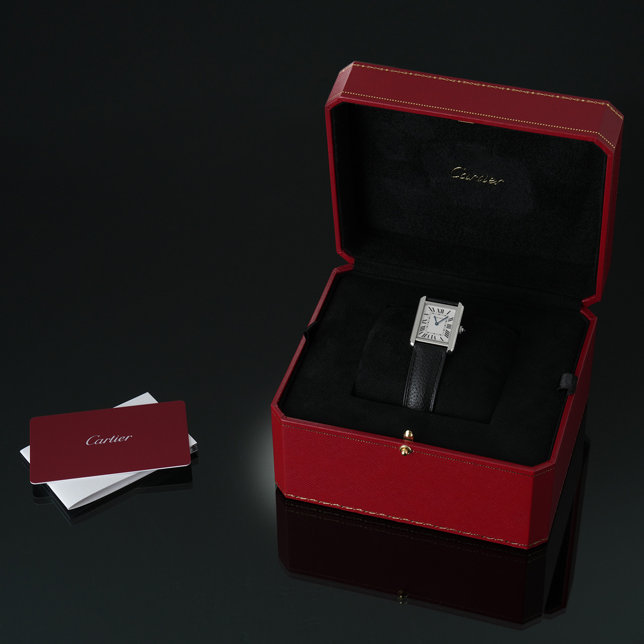 CARTIER(USED)까르띠에 탱크 솔로 WSTA0030