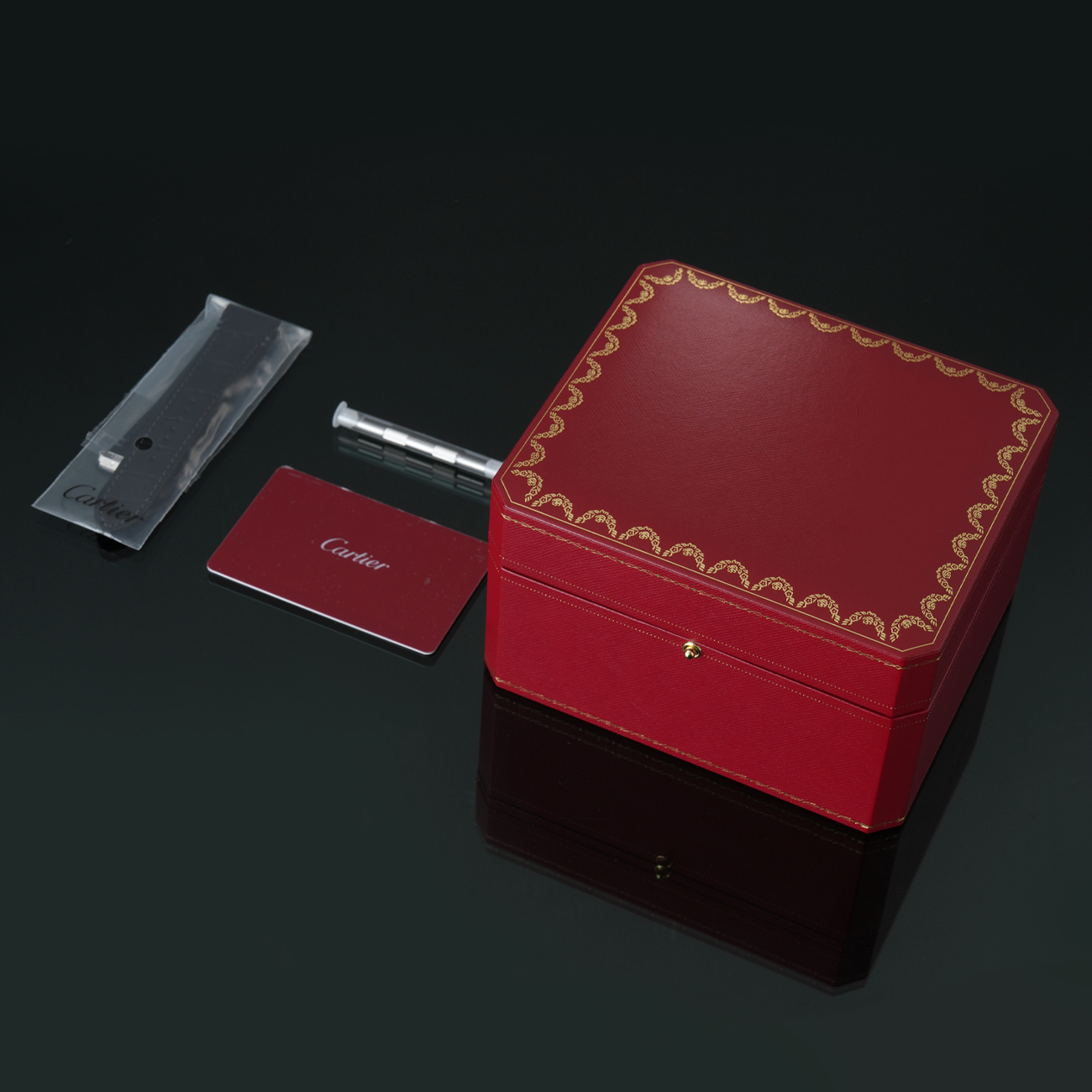 CARTIER(USED)까르띠에 산토스 블랙 라지 WSSA0039