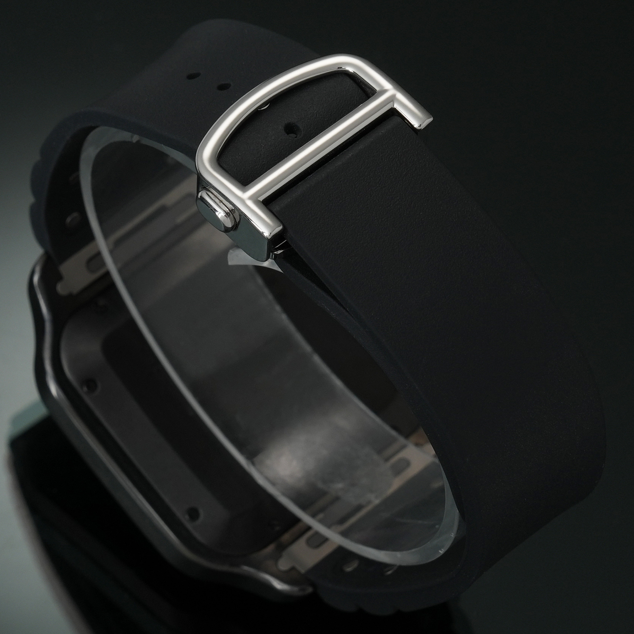CARTIER(USED)까르띠에 산토스 블랙 라지 WSSA0039