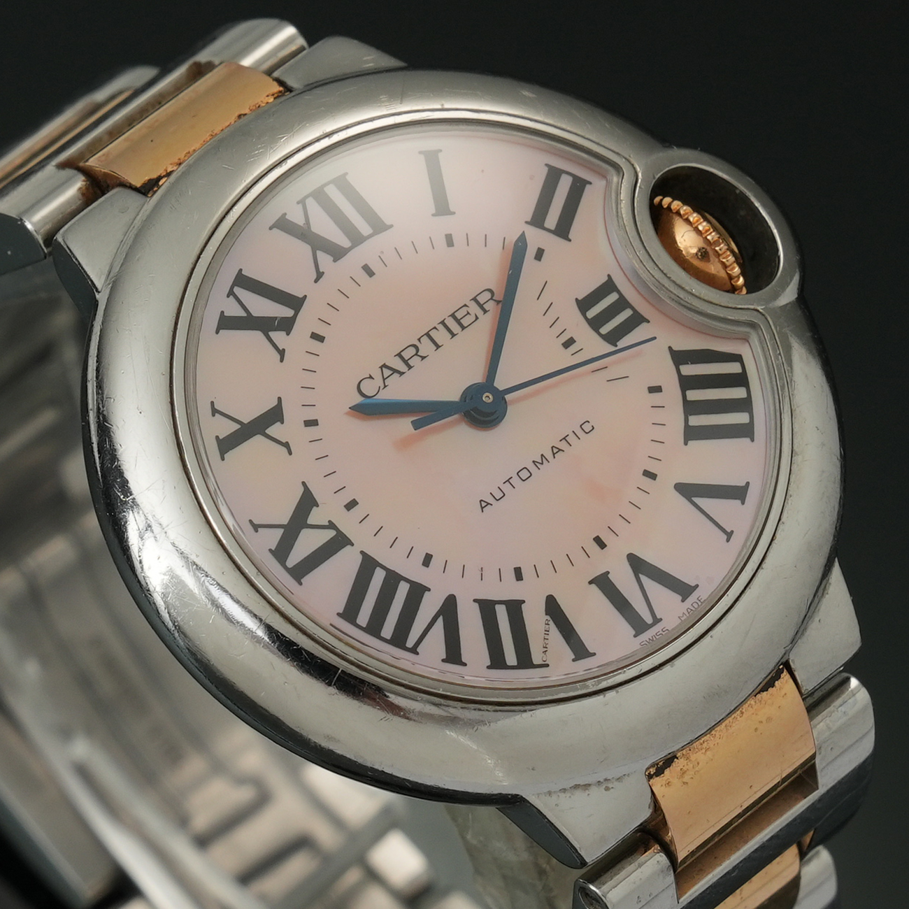 CARTIER(USED)까르띠에 발롱블루33 콤비