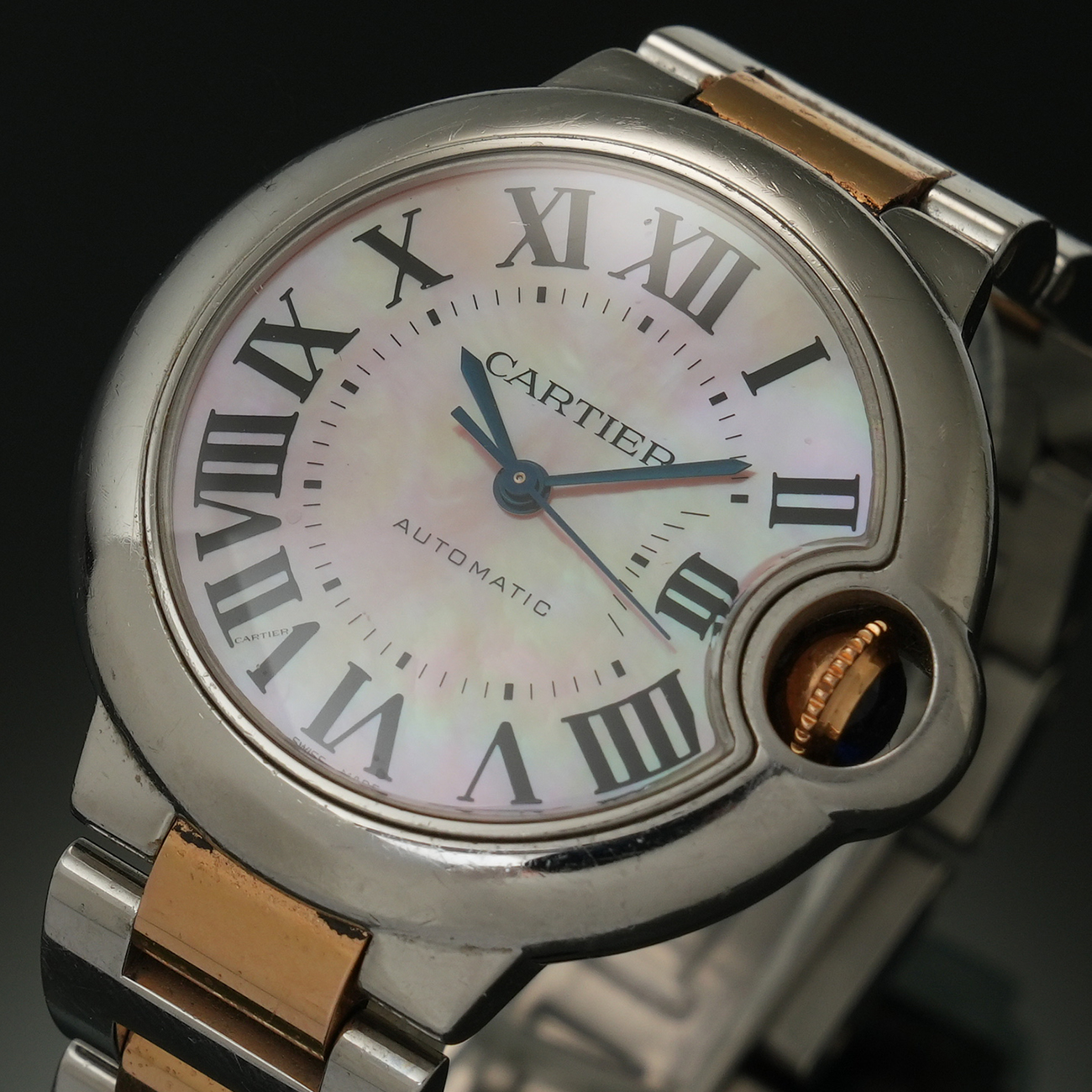 CARTIER(USED)까르띠에 발롱블루33 콤비