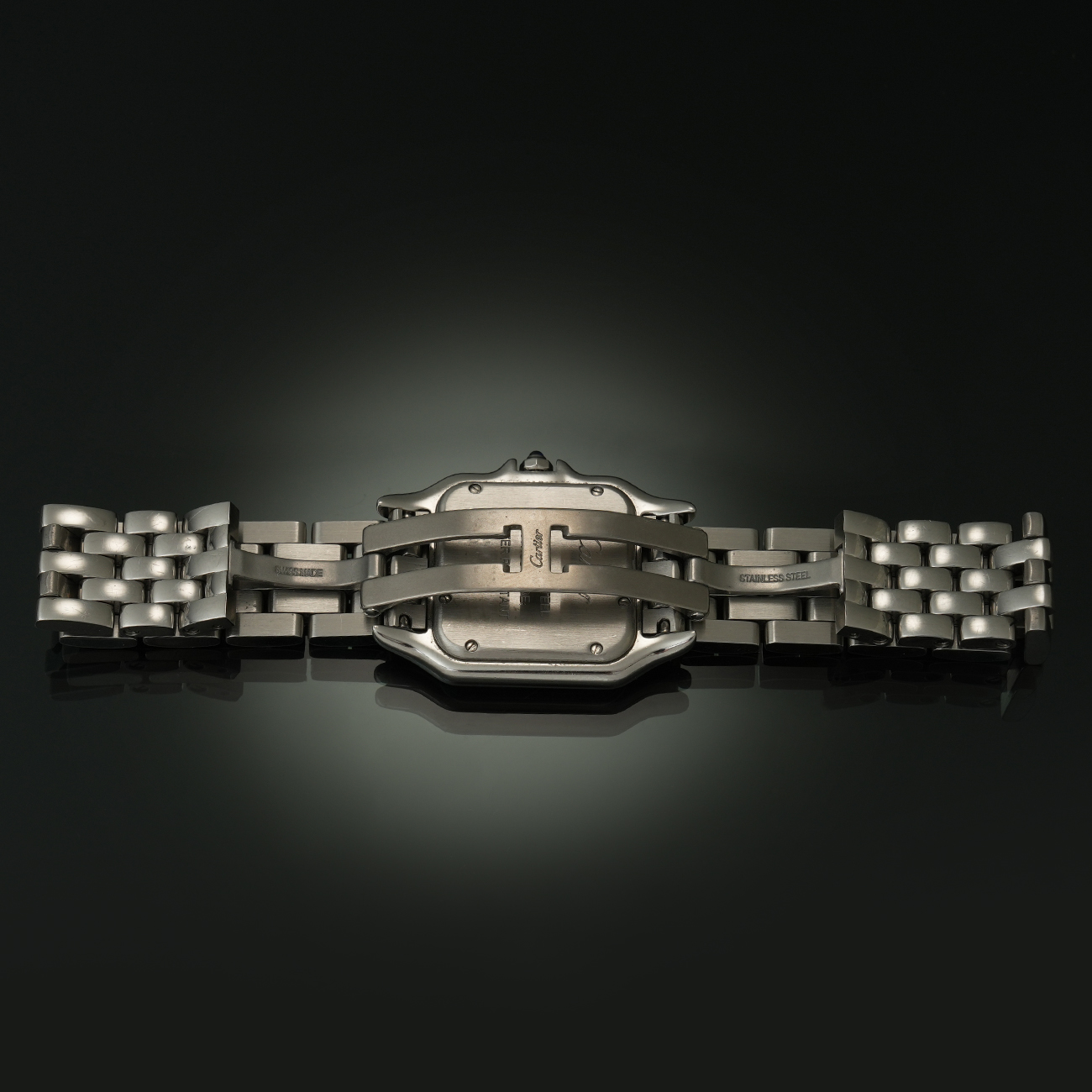 CARTIER(USED)까르띠에 팬더 스틸 미듐 W4PN0008