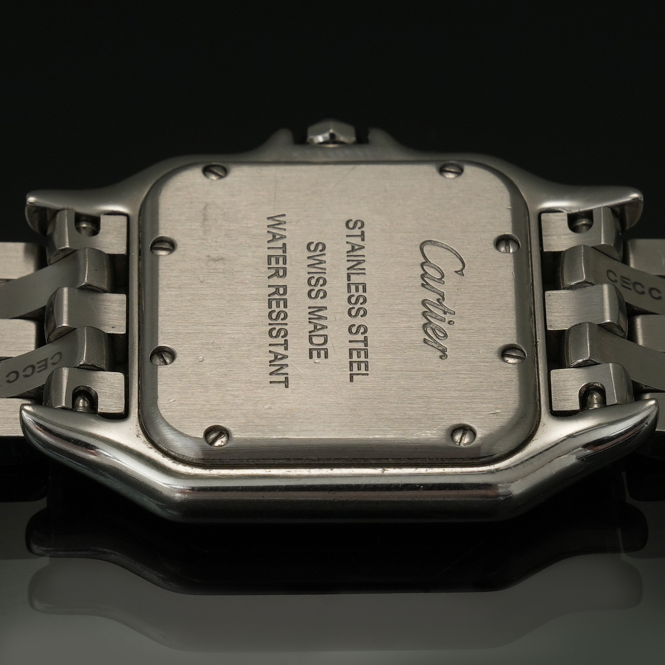CARTIER(USED)까르띠에 팬더 스틸 미듐 W4PN0008