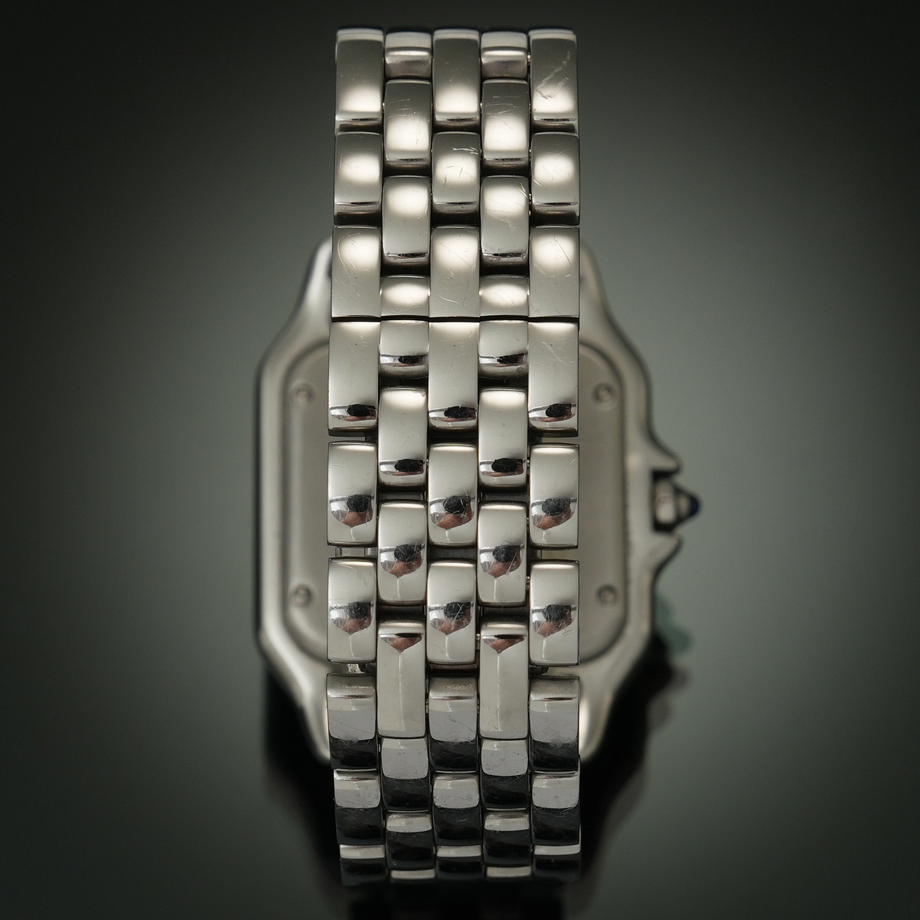 CARTIER(USED)까르띠에 팬더 스틸 미듐 W4PN0008