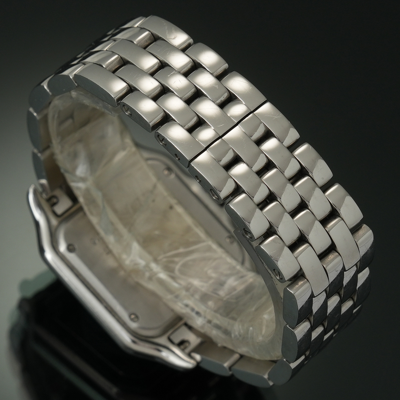 CARTIER(USED)까르띠에 팬더 스틸 미듐 W4PN0008