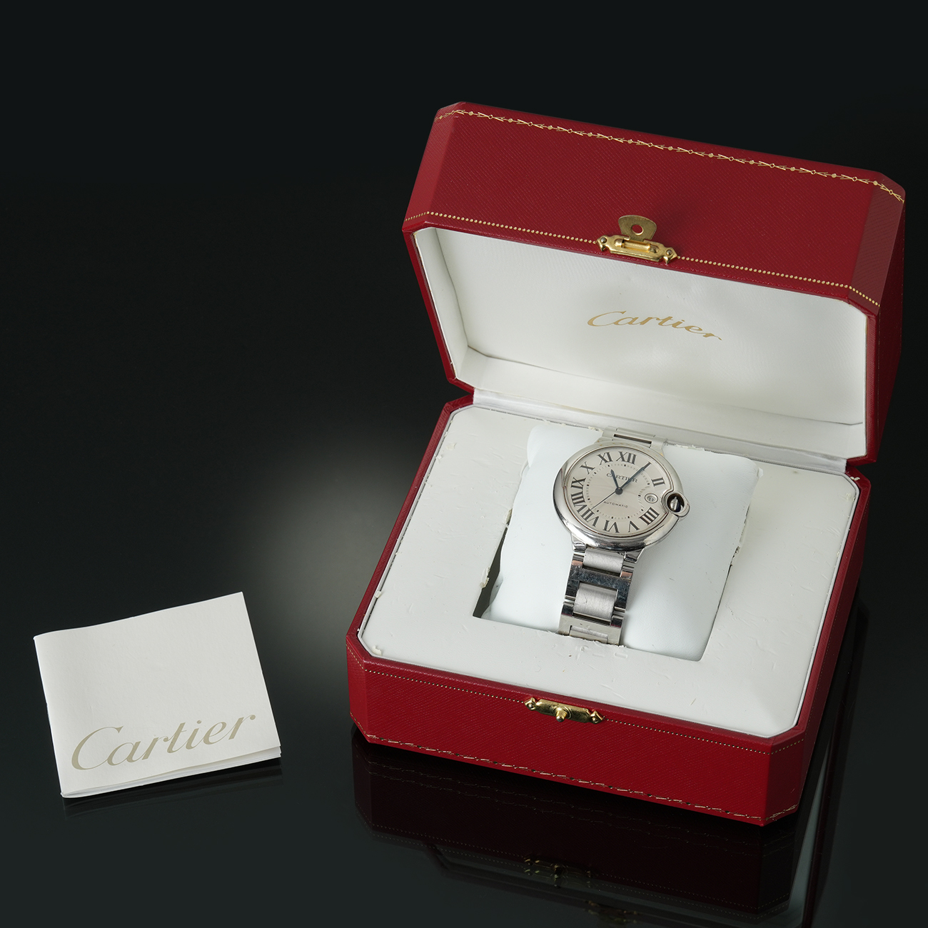 CARTIER(USED)까르띠에 발롱블루 42 스틸 오토