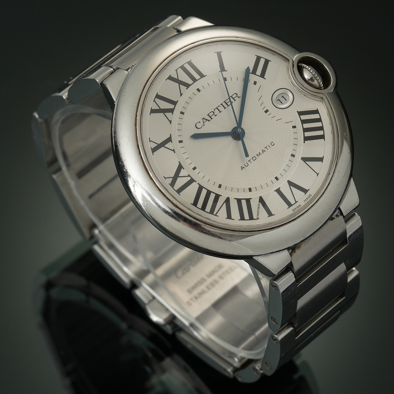 CARTIER(USED)까르띠에 발롱블루 42 스틸 오토