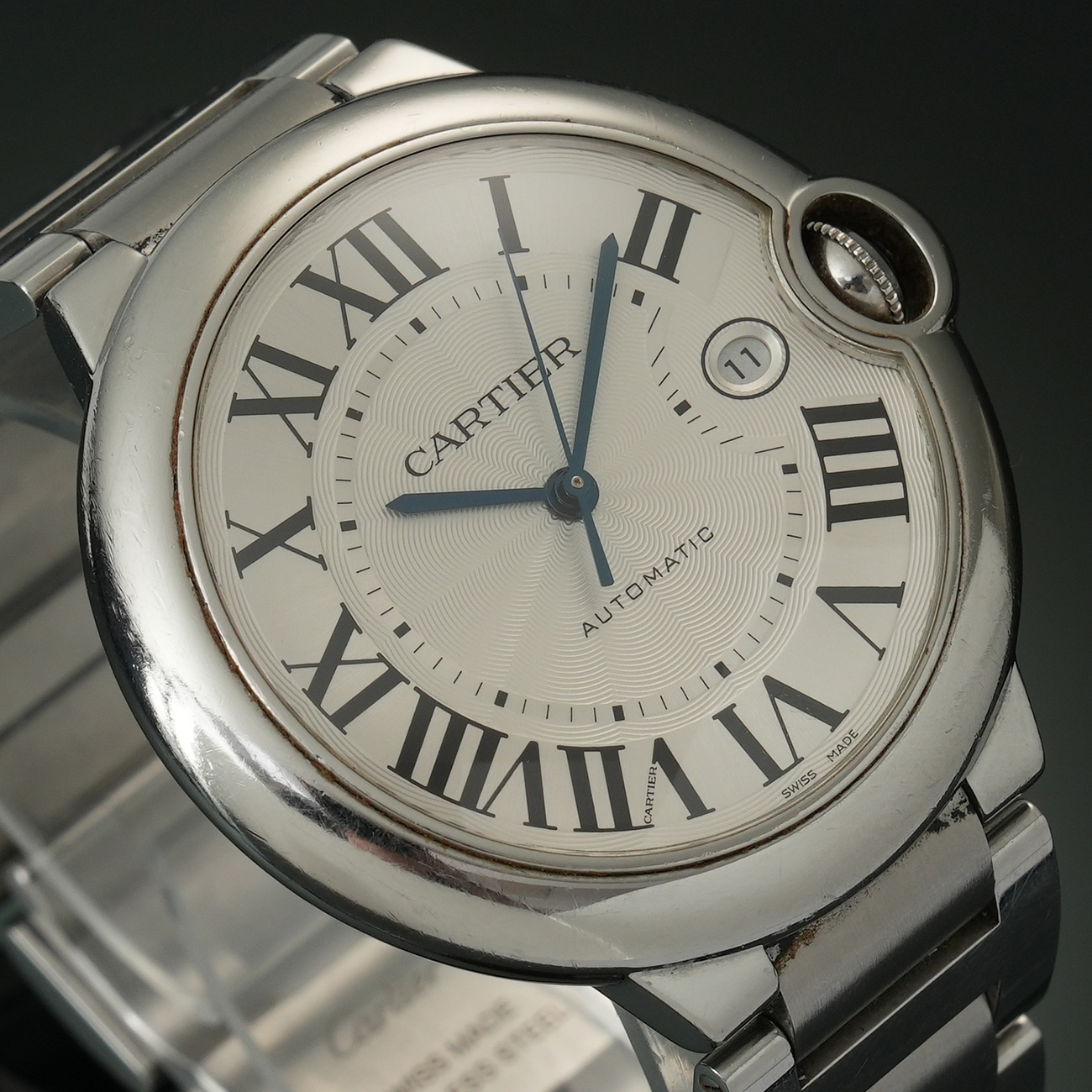CARTIER(USED)까르띠에 발롱블루 42 스틸 오토