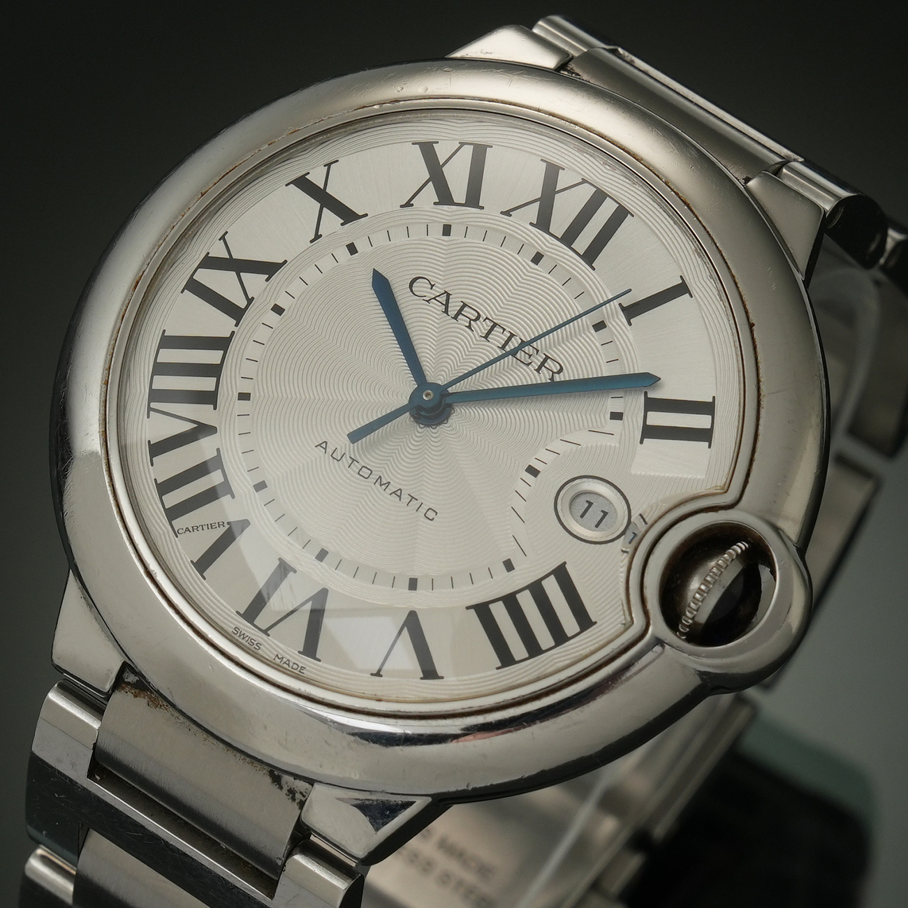 CARTIER(USED)까르띠에 발롱블루 42 스틸 오토