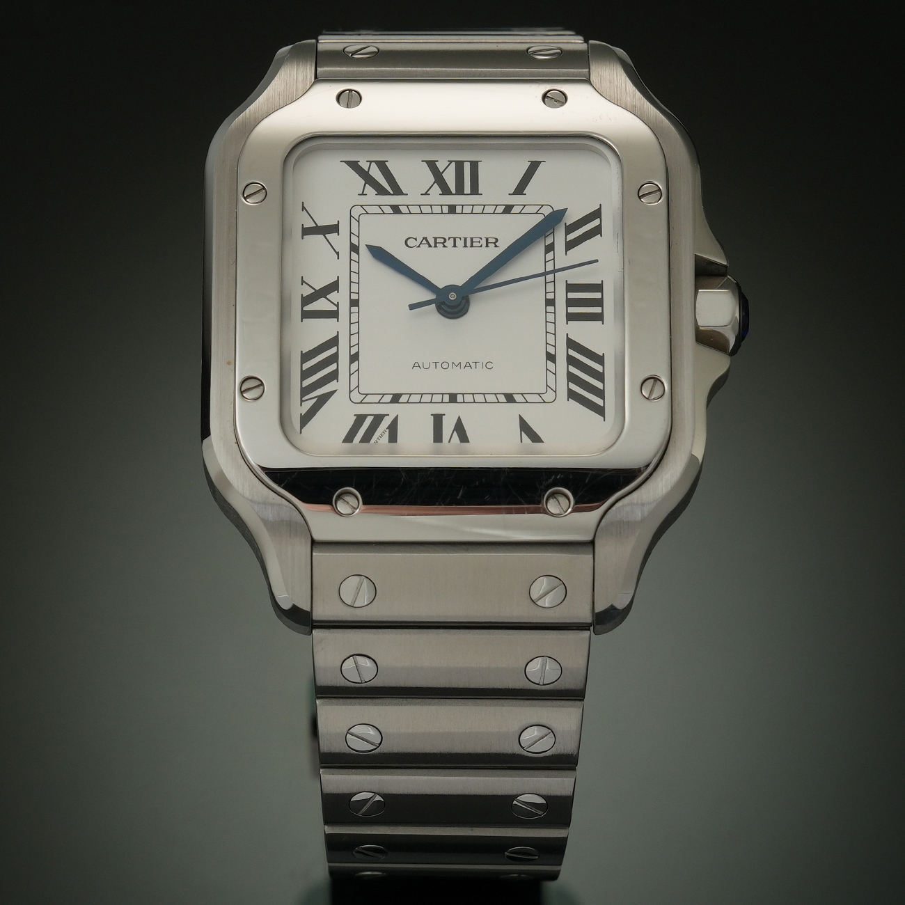CARTIER(USED)까르띠에 산토스 스틸 미듐 WSSA0029