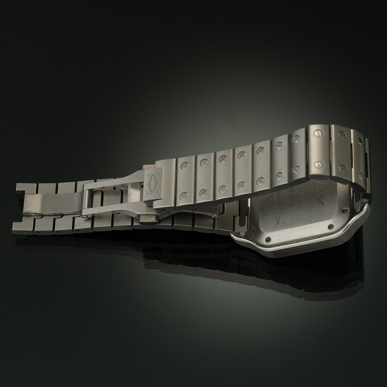 CARTIER(USED)까르띠에 산토스 스틸 미듐 WSSA0029