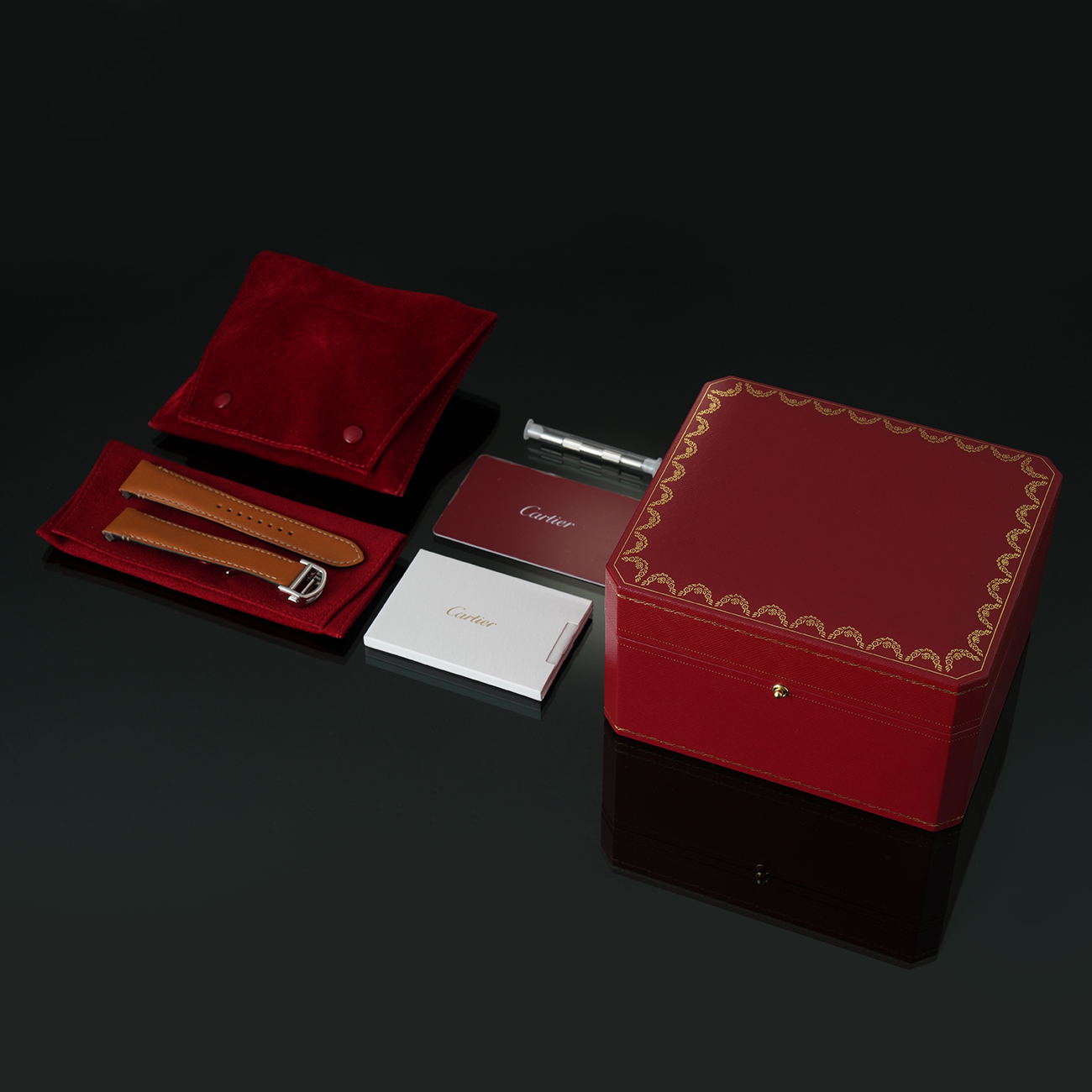 CARTIER(USED)까르띠에 산토스 스틸 미듐 WSSA0029