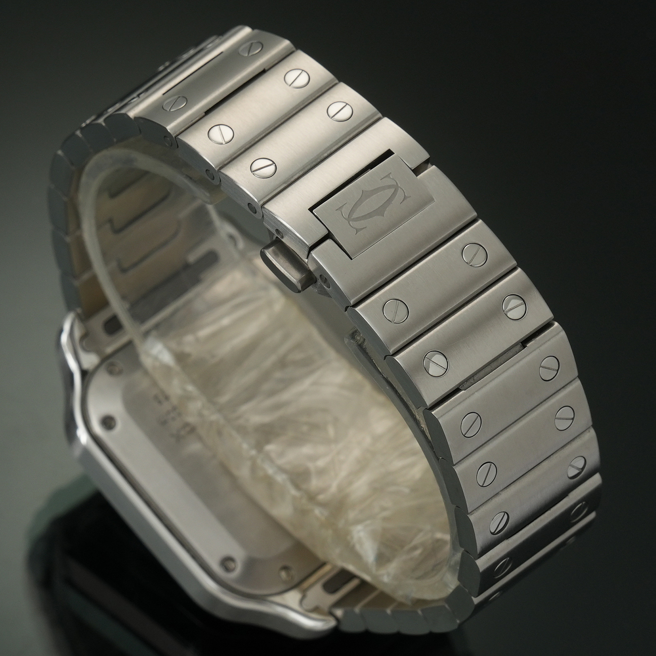 CARTIER(USED)까르띠에 산토스 스틸 미듐 WSSA0029