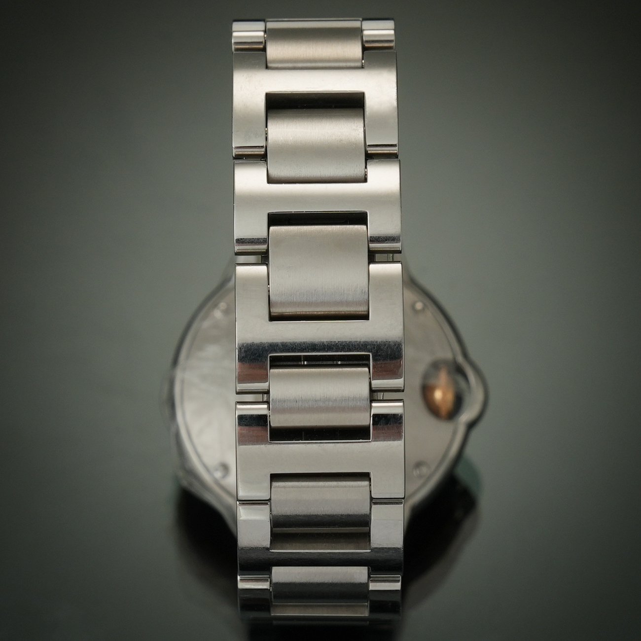 CARTIER(USED)까르띠에 발롱블루 28 다이아베젤