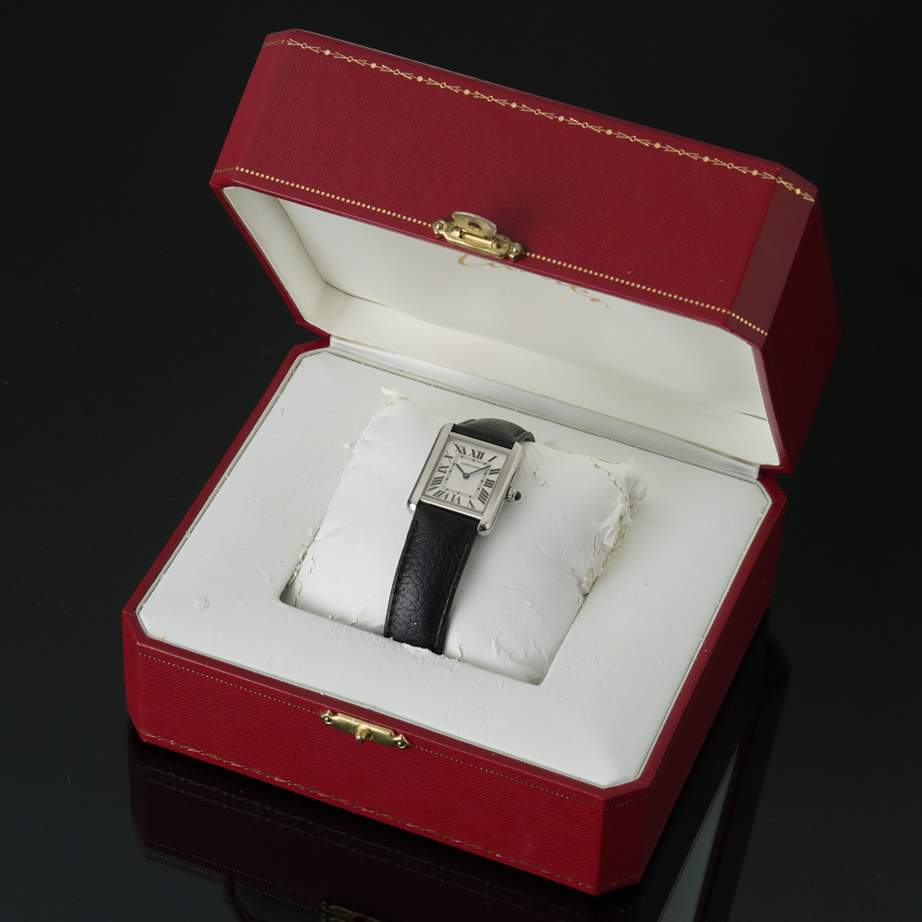 CARTIER(USED)까르띠에 탱크솔로 스몰 워치