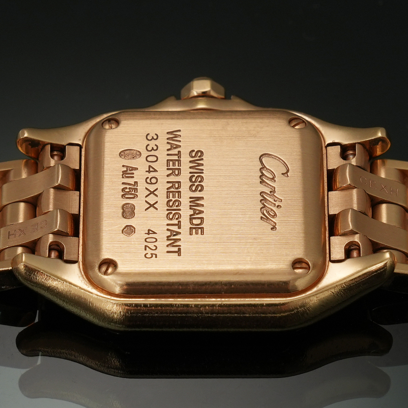 CARTIER(USED)까르띠에 팬더 드 까르띠에 스몰 금통 다이아베젤 WJPN0008