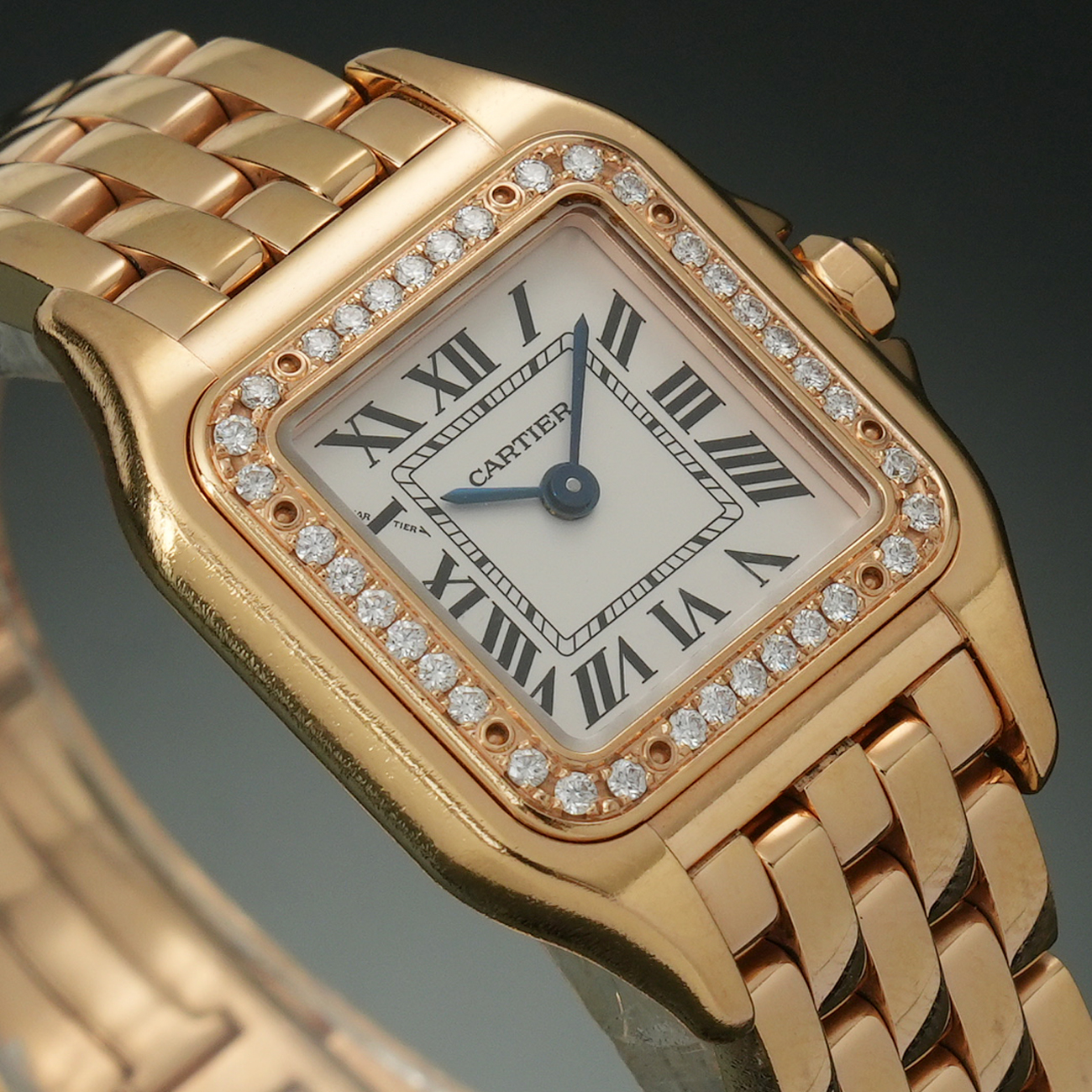 CARTIER(USED)까르띠에 팬더 드 까르띠에 스몰 금통 다이아베젤 WJPN0008